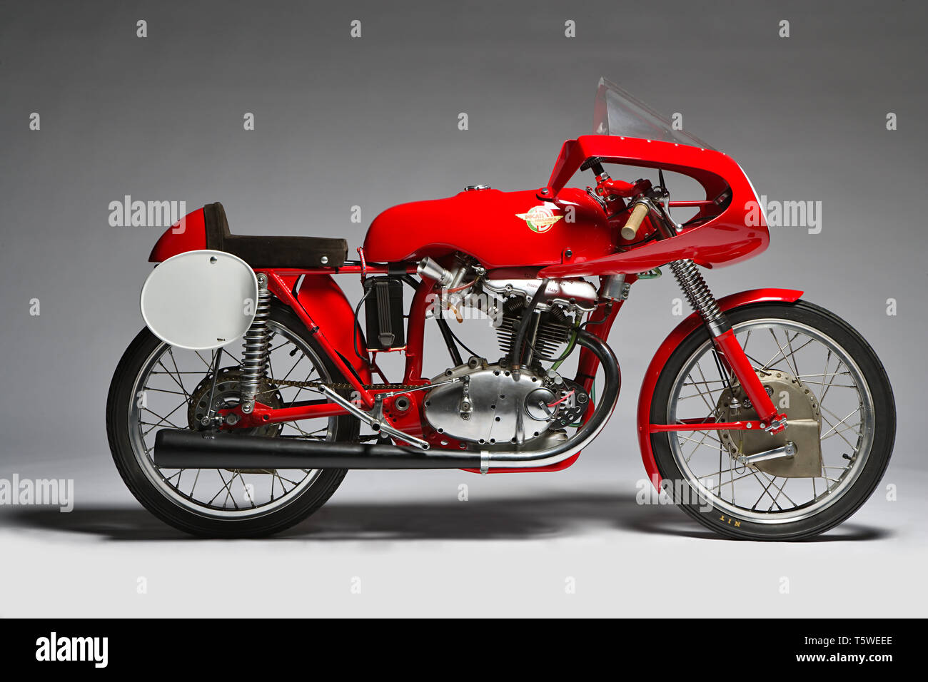 Moto d'epoca Ducati 125 Bialbero Gran Premio Marca: Ducati modello: 125 Bialbero Gran Premio nazione: Italien - Bologna Anno: 1956 condizi Stockfoto