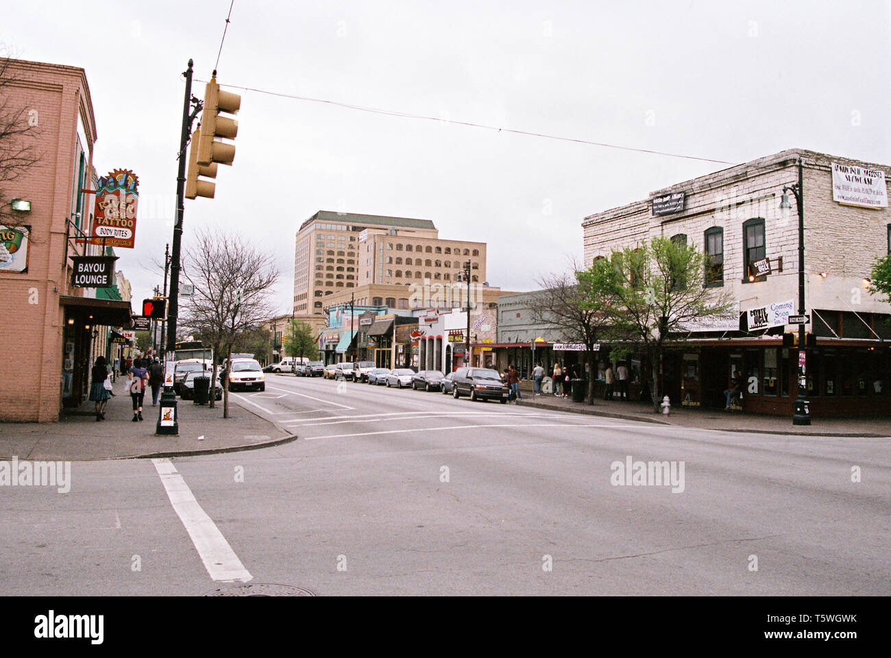 Coyote Ugly Saloon 501 E 6th St, Austin, TX 78701, USA Stockfoto