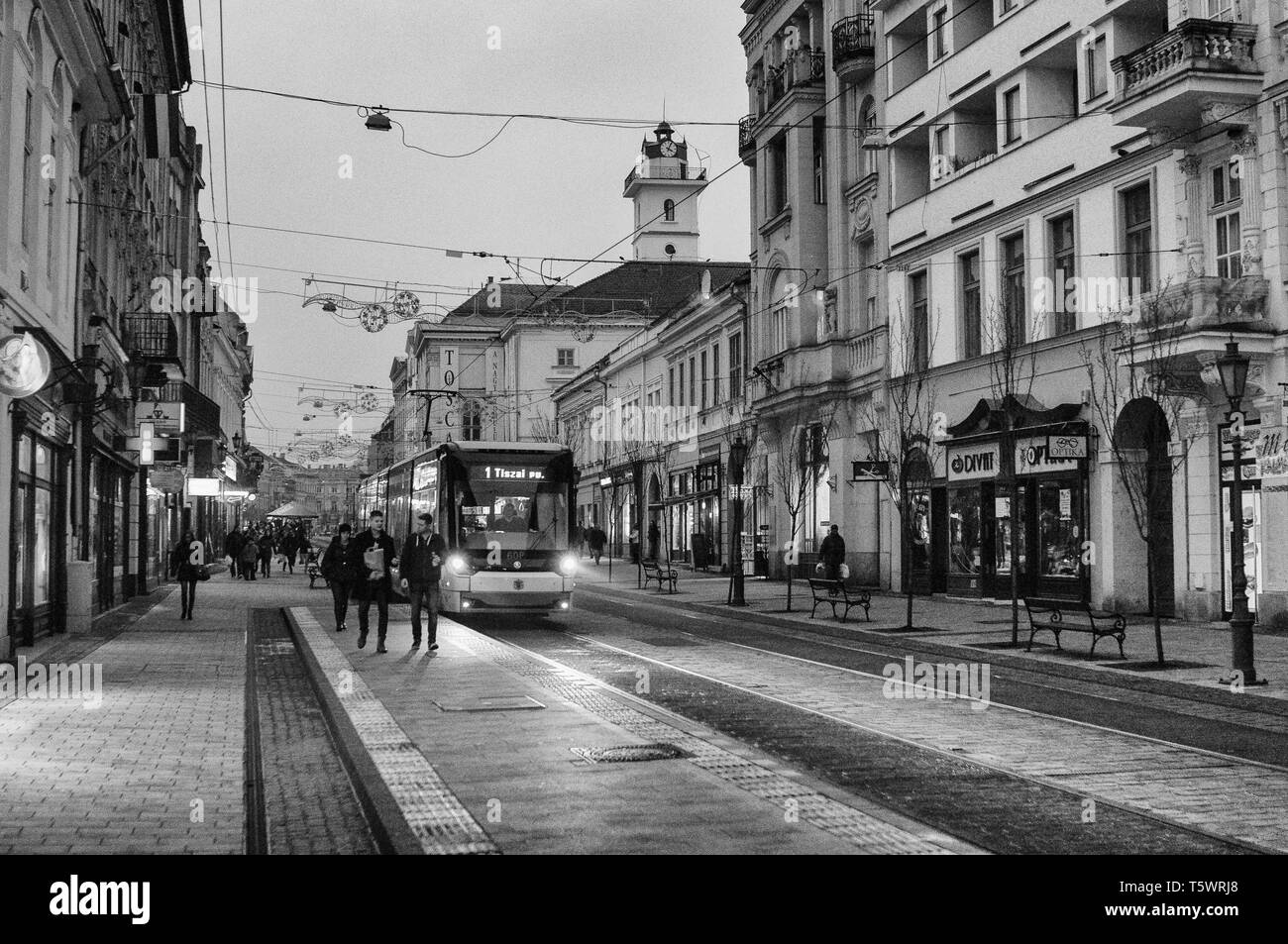 Schnappschüsse aus Miskolc, Ungarn Stockfoto