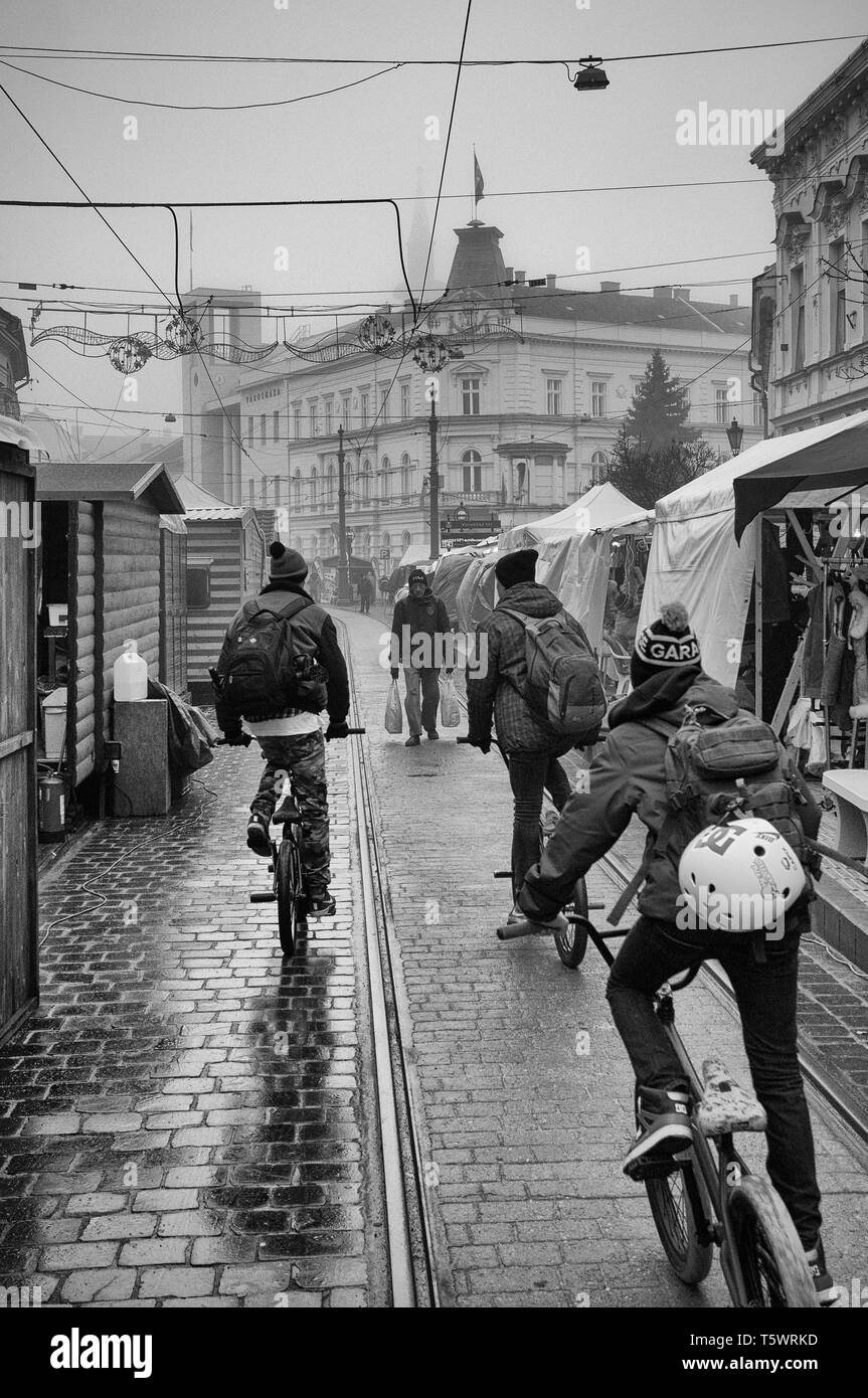 Schnappschüsse aus Miskolc, Ungarn Stockfoto