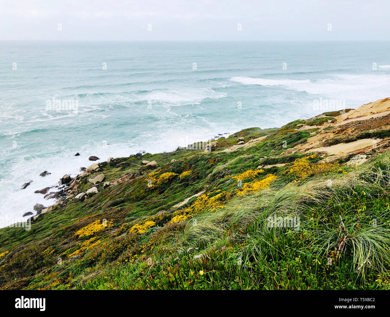 Silver Coast, Portugal Stockfoto