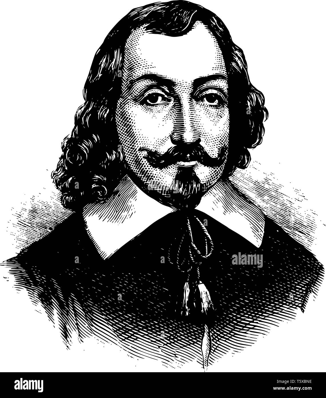 Samuel de Champlain 1574 bis 1635 Er war ein französischer Explorer navigator Kartograph Soldat geograph Diplomat und Gründer neu Frankreich und Quebec City fa Stock Vektor