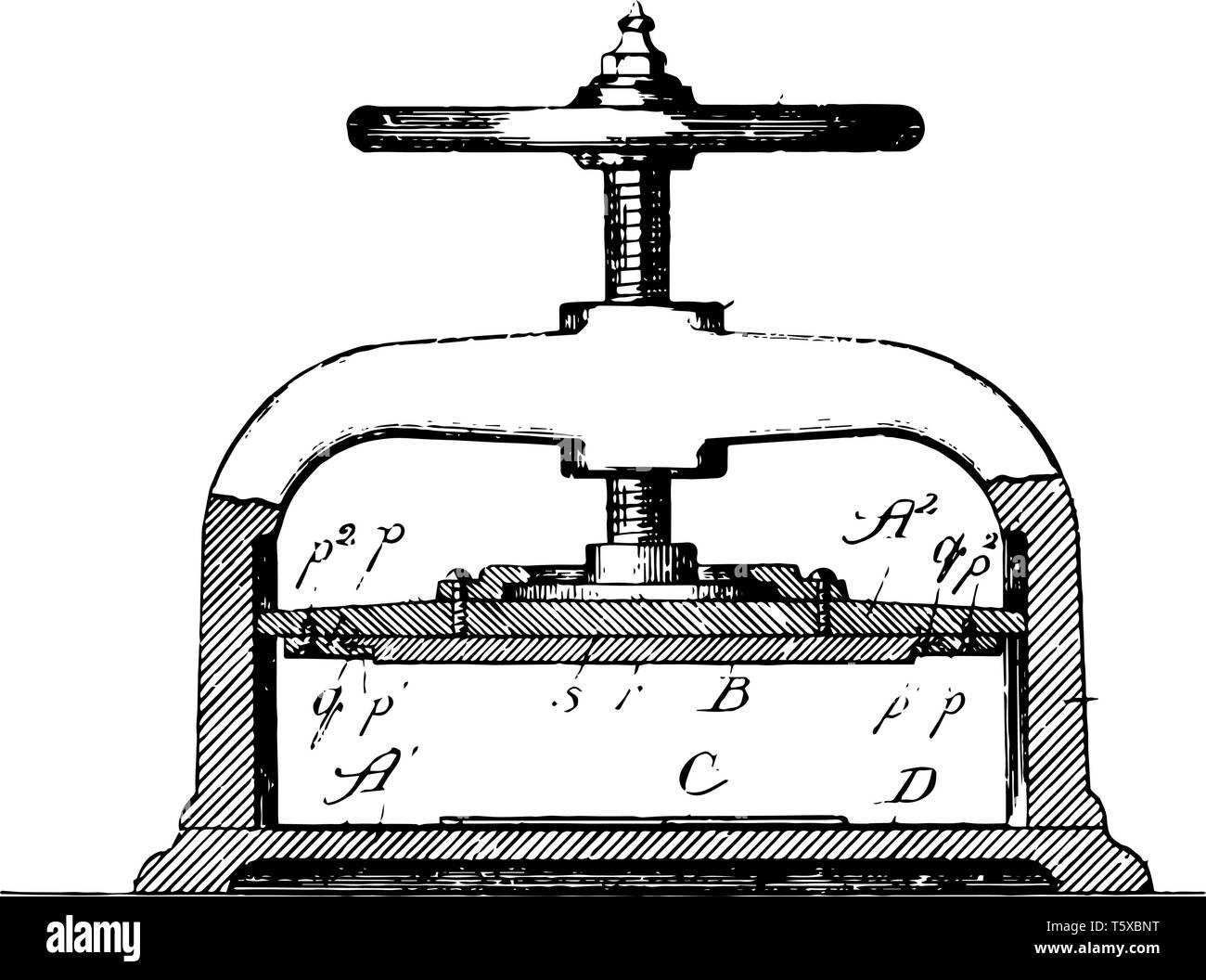 Diese Abbildung stellt fotografische Negative Behandlung vintage Strichzeichnung oder Gravur Abbildung. Stock Vektor