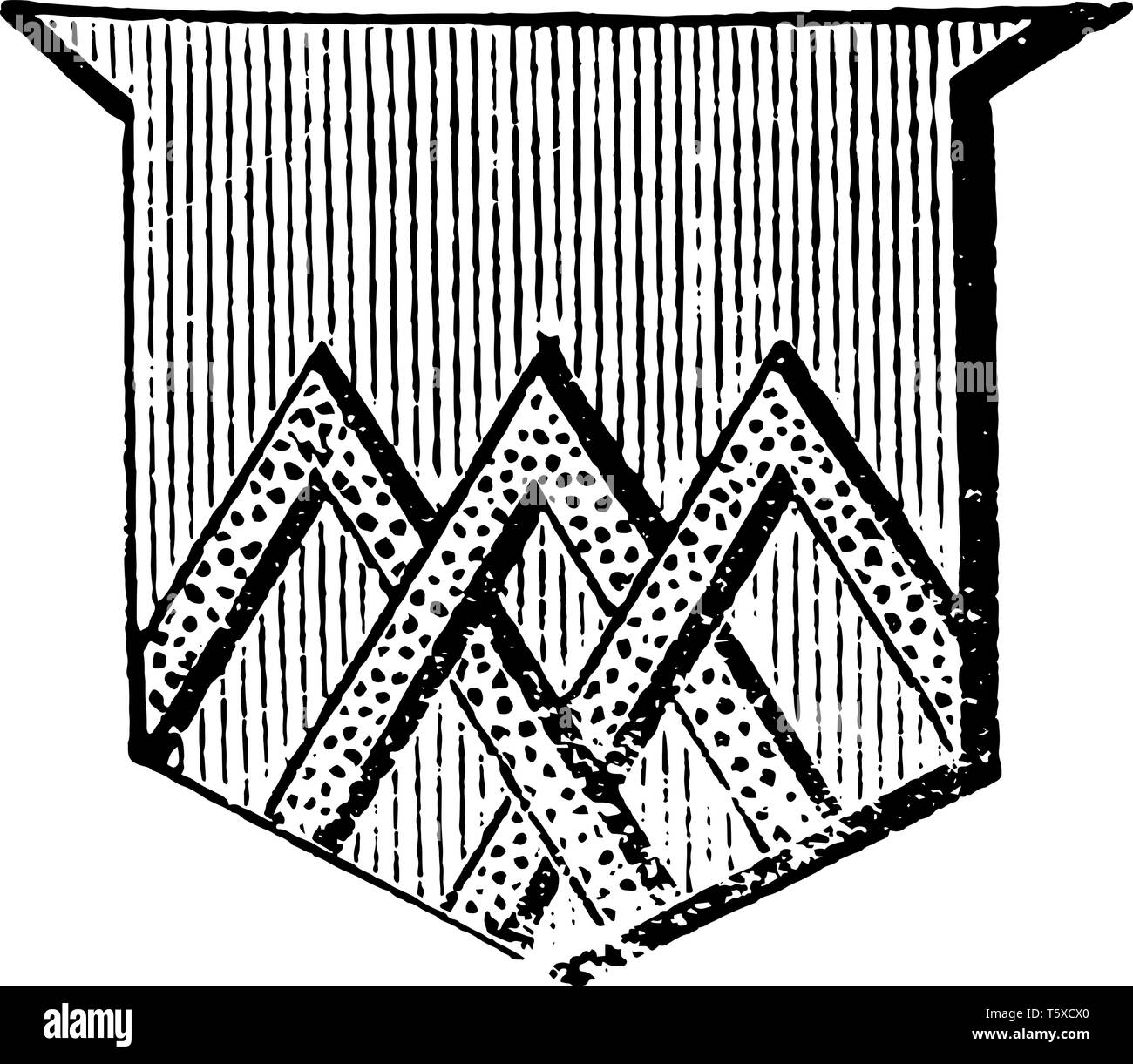 Wie der Name couple-close Einfuhren, vintage Strichzeichnung oder Gravur Abbildung. Stock Vektor