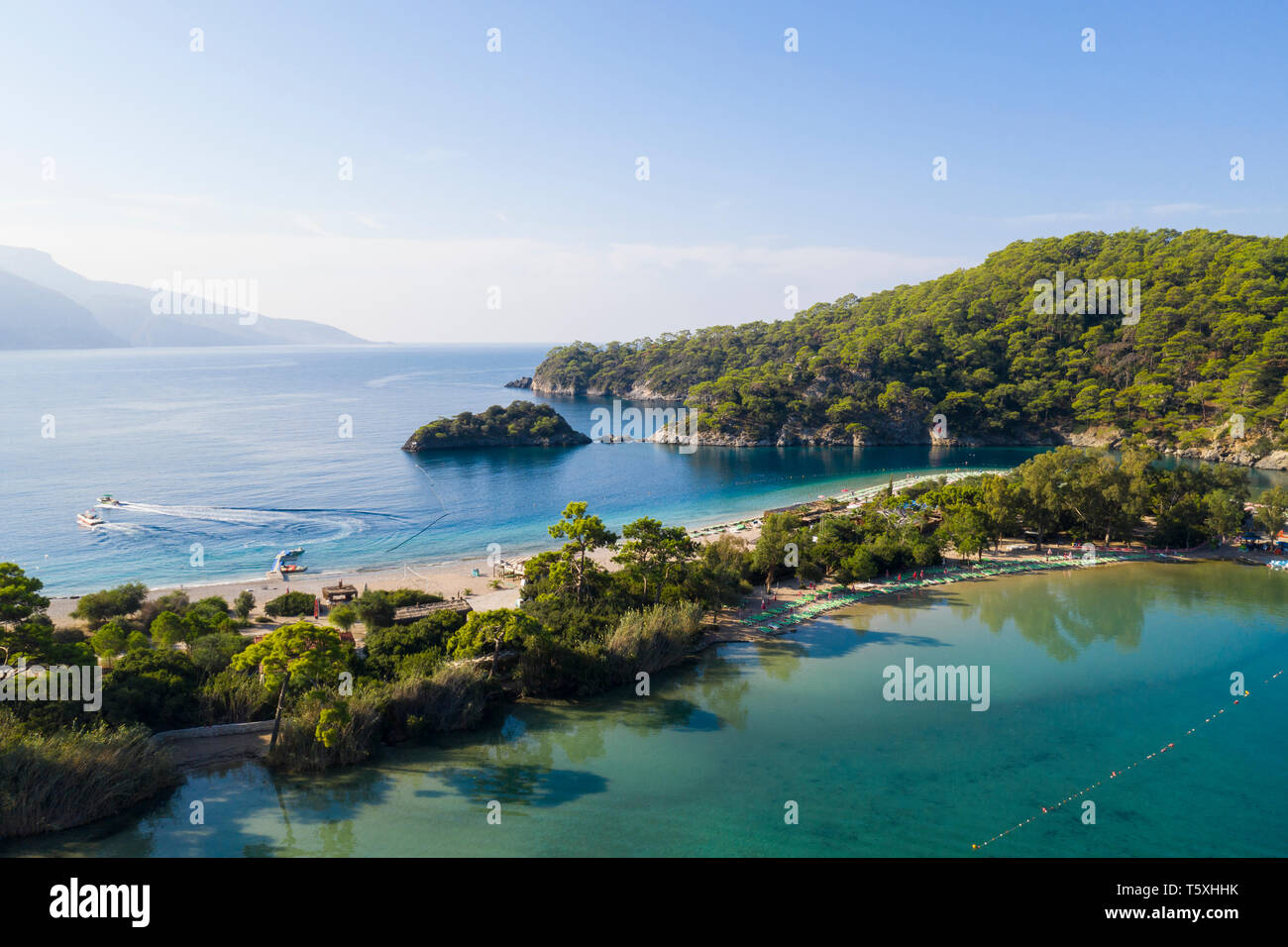 Die Türkei, Fethiye, Ölüdeniz Halbinsel Stockfoto
