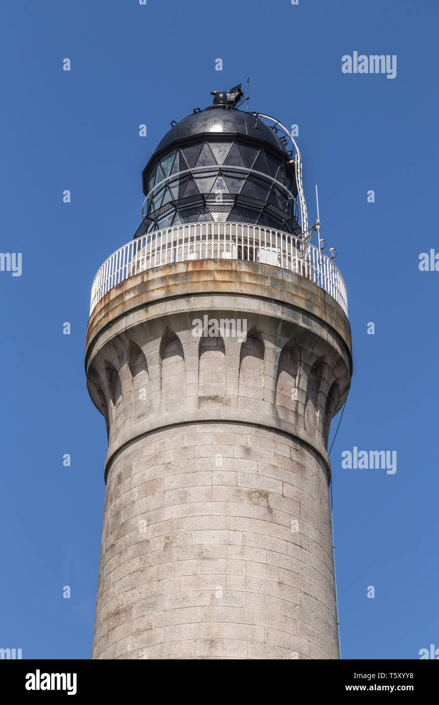 Ardnamurchan Lighthouse, dem westlichsten Punkt auf dem britischen Festland in Lochaber, Schottland Stockfoto