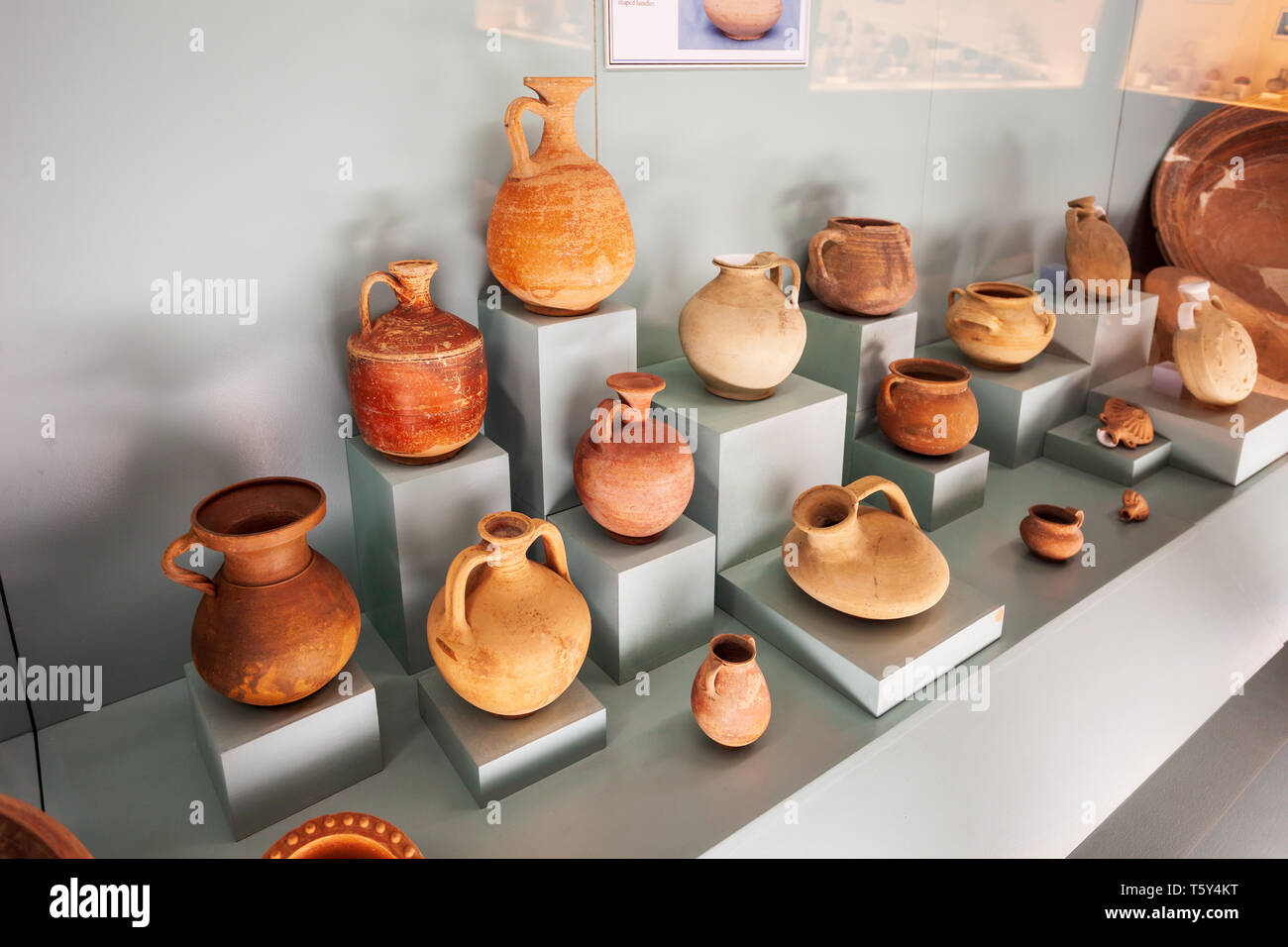 ANTALYA, Türkei - September 14, 2014: das Archäologische Museum von Antalya ist eines der größten Museen der Türkei in Antalya in der Türkei entfernt Stockfoto