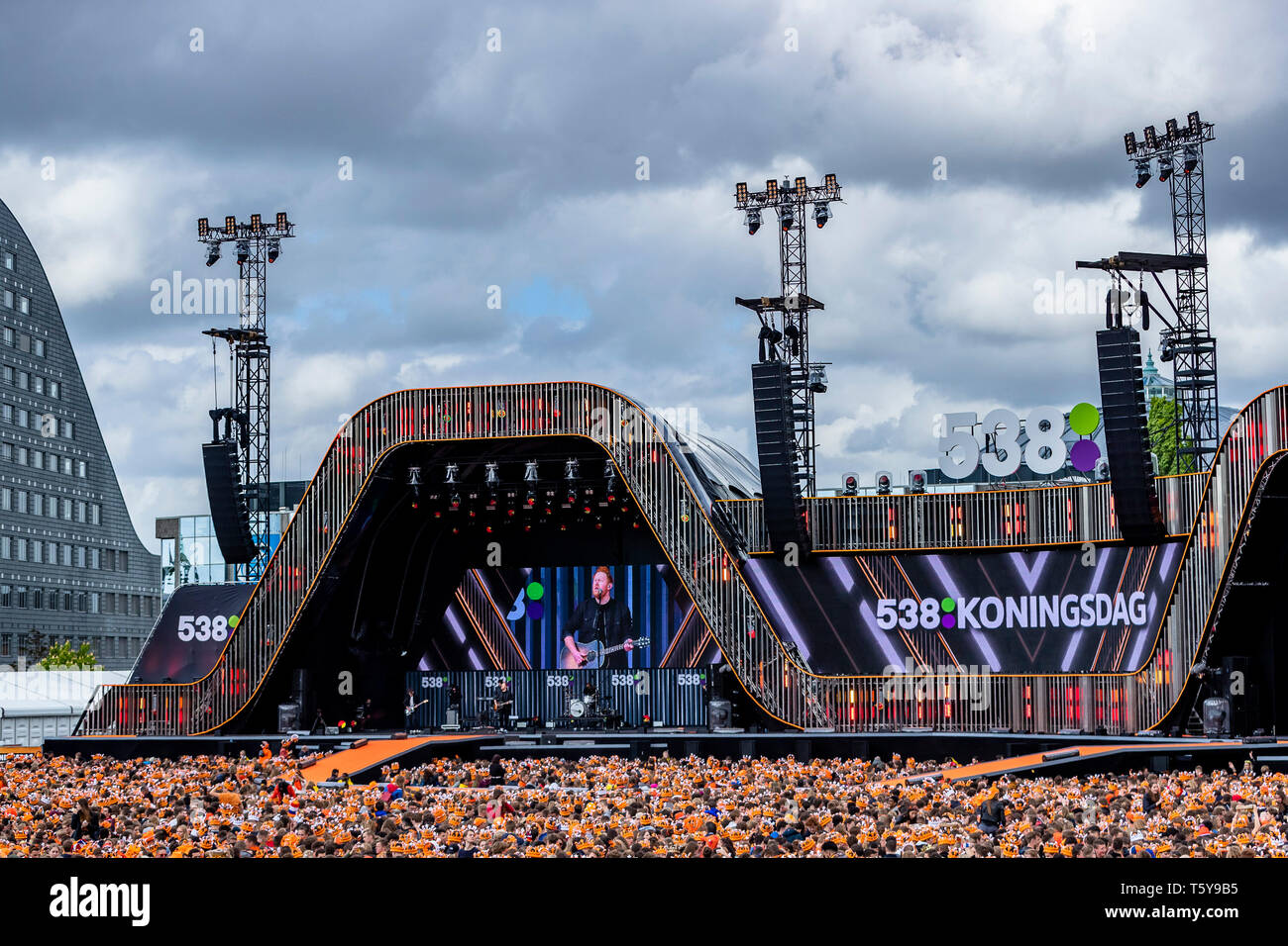 BREDA, Niederlande, 27-04-2019, Unterhaltung, Chasseveld, Unterhaltung, Gavin James Credit: Pro Schüsse/Alamy Live News Credit: Pro Schüsse/Alamy Live News Credit: Pro Schüsse/Alamy leben Nachrichten Stockfoto