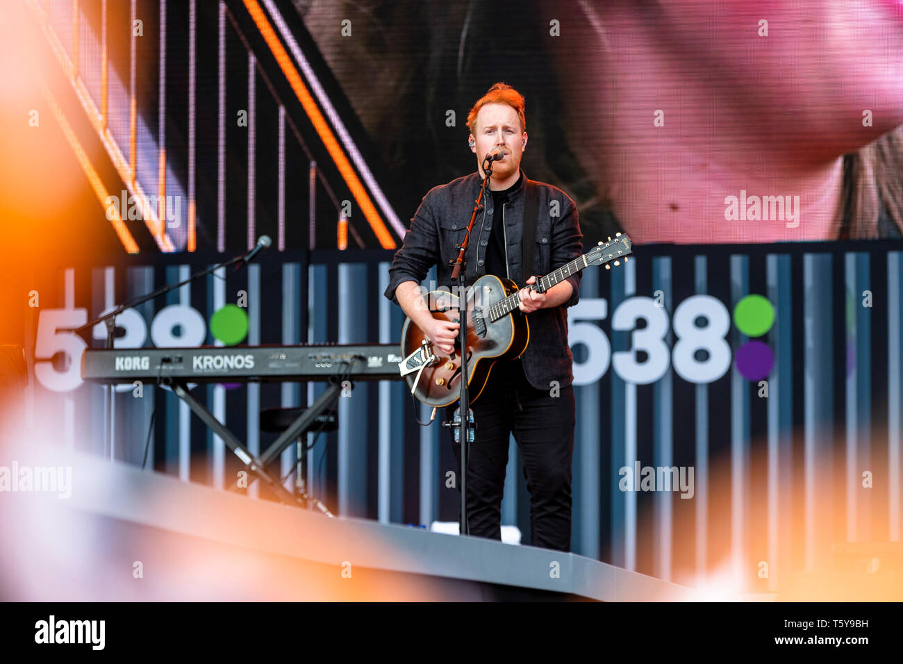 BREDA, Niederlande, 27-04-2019, Unterhaltung, Chasseveld, Unterhaltung, Gavin James Credit: Pro Schüsse/Alamy Live News Credit: Pro Schüsse/Alamy Live News Credit: Pro Schüsse/Alamy leben Nachrichten Stockfoto