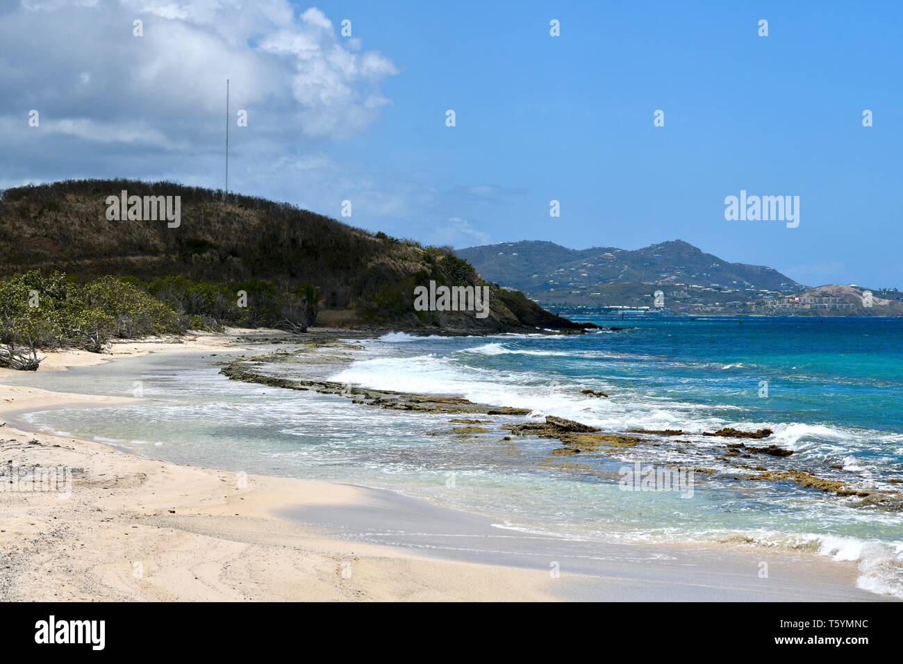 Grotto Beach, St. Croix, United States Virgin Islands Stockfoto
