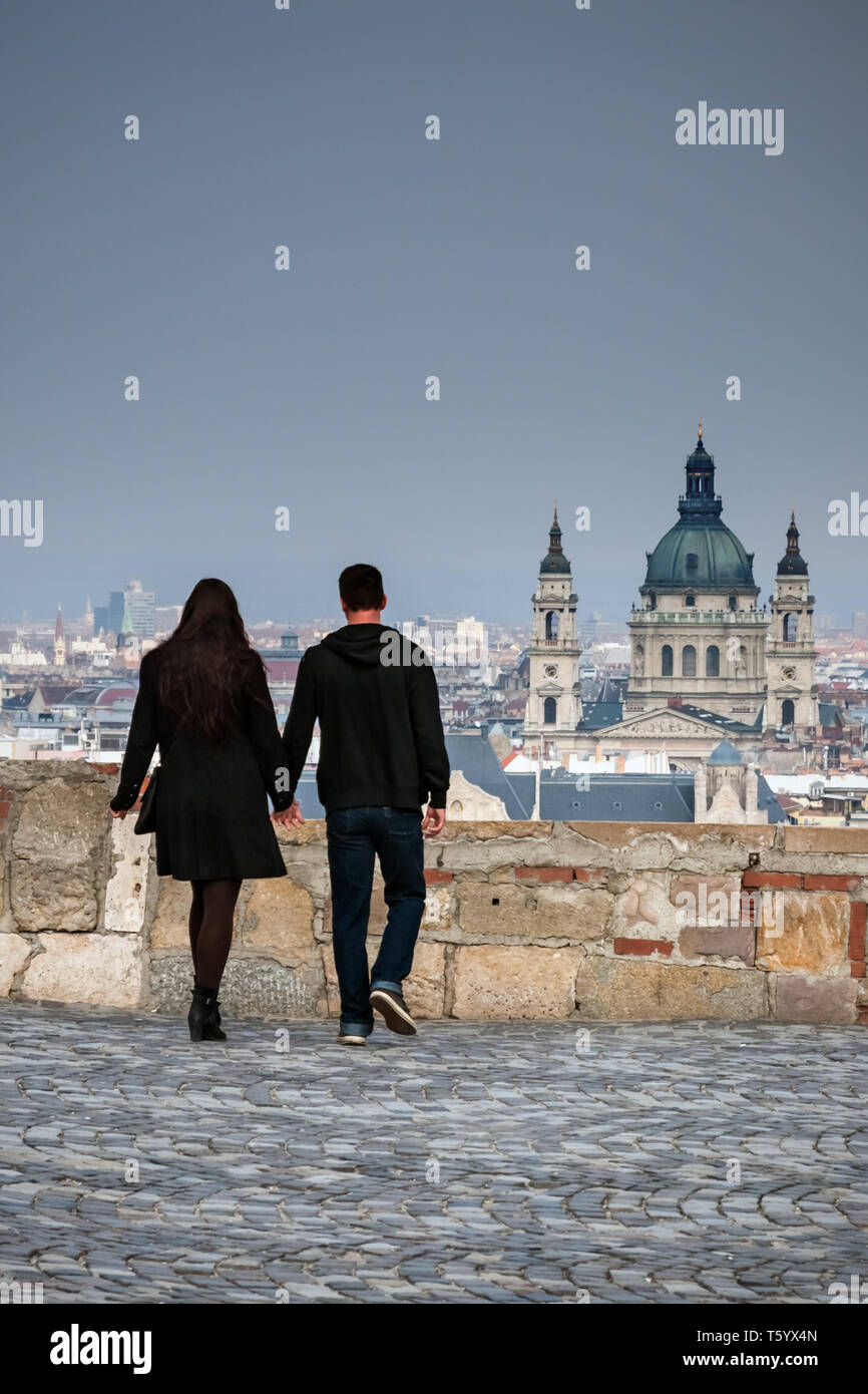 Budapest, die Hauptstadt Ungarns Stockfoto