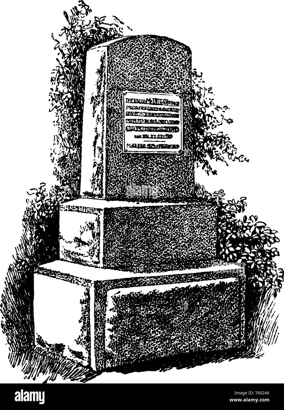 Dieses Bild ist ein Denkmal für die McIntosh apple errichtet durch Populäre im Jahr 1912. Die McIntosh oder McIntosh Rot ist die populärste Apple cultivar in Ostern Stock Vektor