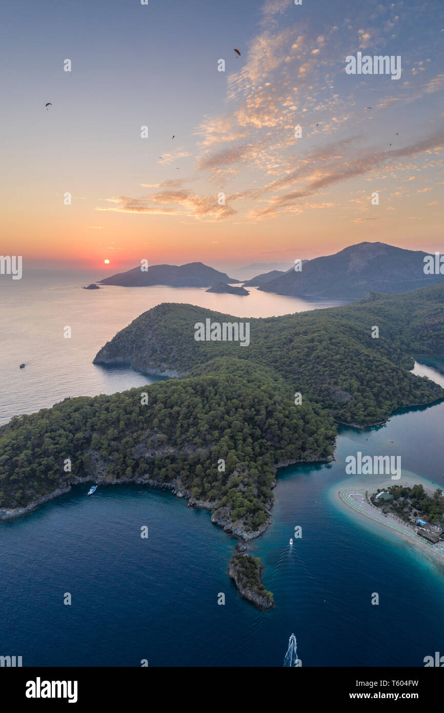 Die Türkei, Fethiye, Ölüdeniz Halbinsel Stockfoto