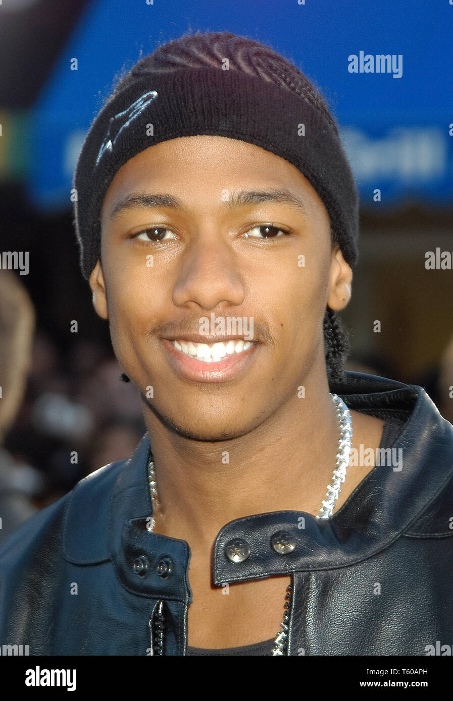 Nick Cannon auf der Los Angeles Premiere von Warner Bros. "Matrix Reloaded", gehalten an der Mann Dorf Theater in Westwood, CA. Die Veranstaltung fand am Mittwoch, den 7. Mai 2003. Foto von: SBM/PictureLux Datei Referenz # 33790 1090 SBMPLX Stockfoto