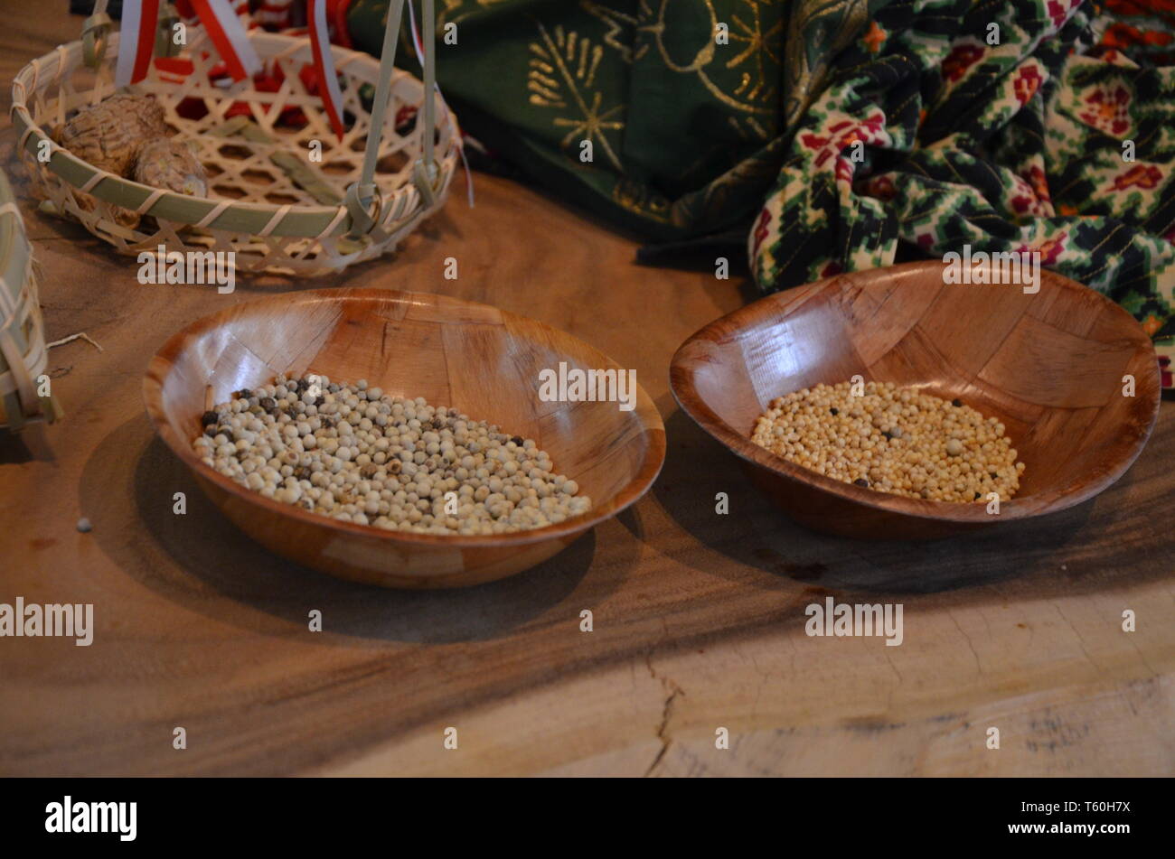 Bunten Gewürzen - Indonesien Stockfoto