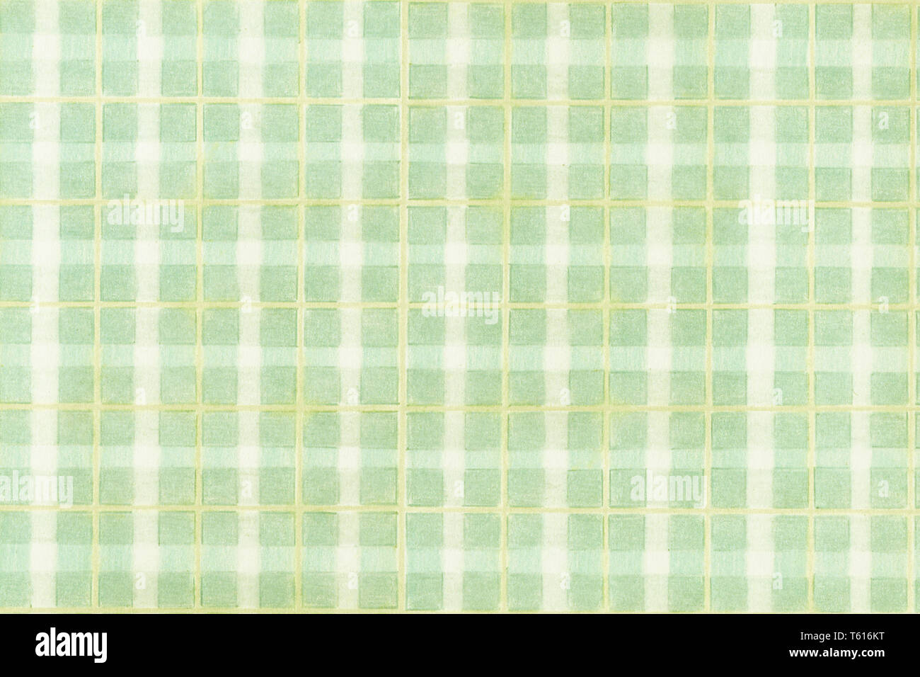 Weiche grüne Kreuze, grüner Hintergrund, abstrakt grün Hintergrund Stockfoto