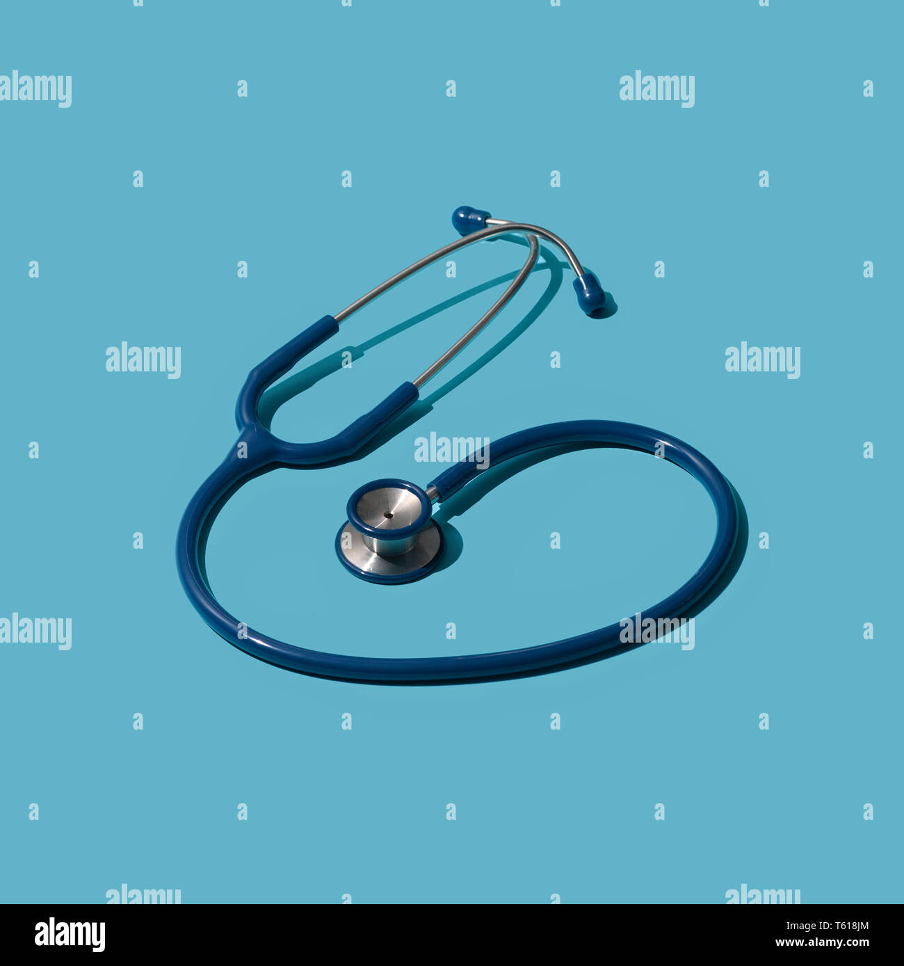 Medizinische Stethoskop für auskultation: Gesundheitswesen, Medizin und Diagnostik Konzept Stockfoto