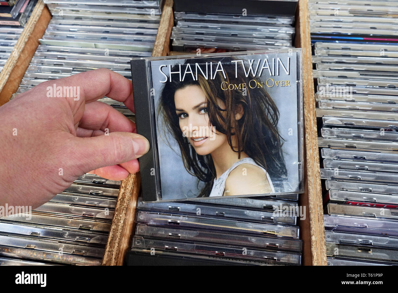 Album: Shania Twain - kommen Sie vorbei Stockfoto