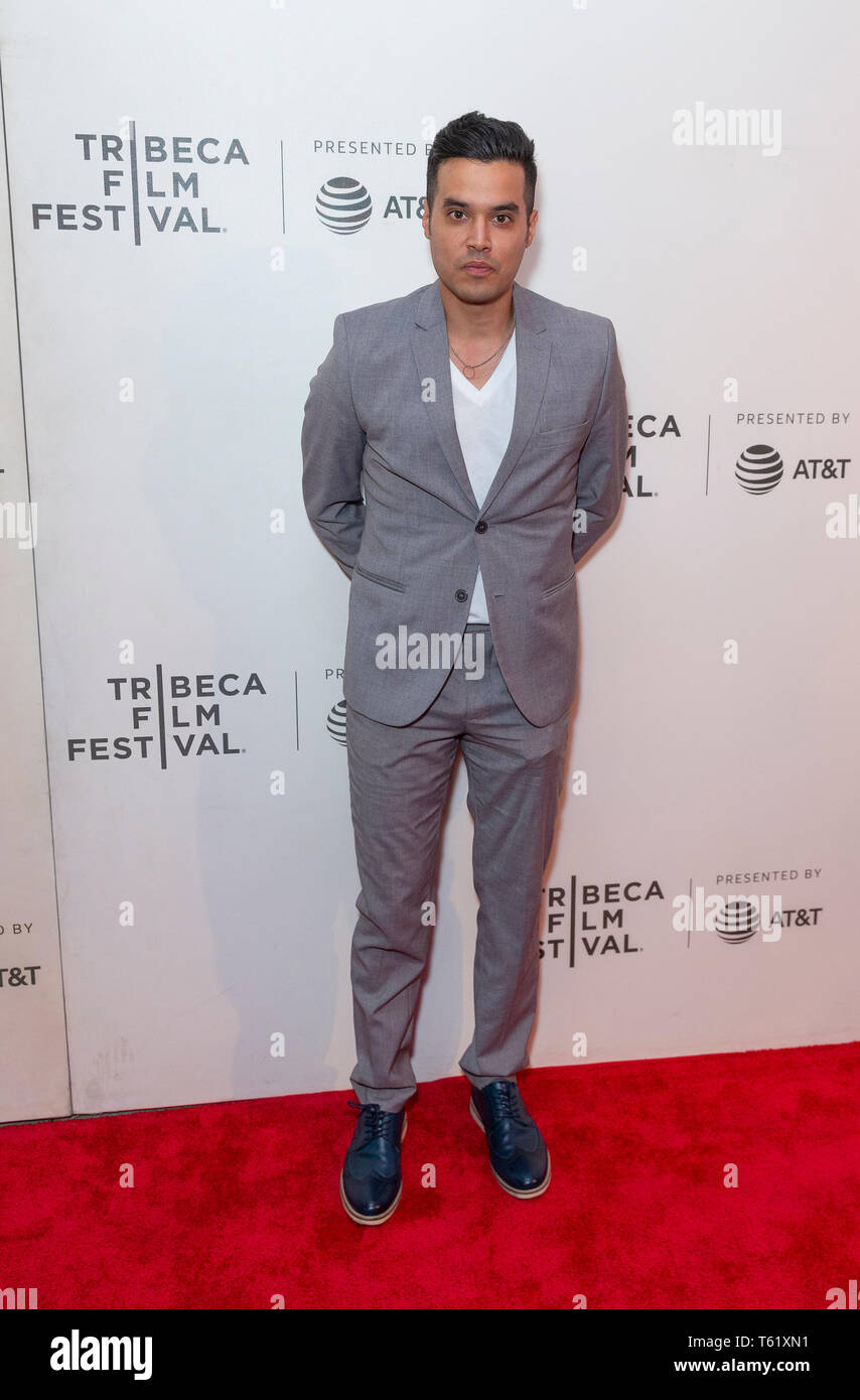 New York, USA. 27 Apr, 2019. New York, New York, USA. 27 Apr, 2019. Brian Marc besucht Weltpremiere der Kill Team beim Tribeca Film Festival im Stella Artois Theater@BMCC TRAC Credit: Lev Radin/Pacific Press/Alamy Live News Credit: PACIFIC PRESS/Alamy leben Nachrichten Stockfoto