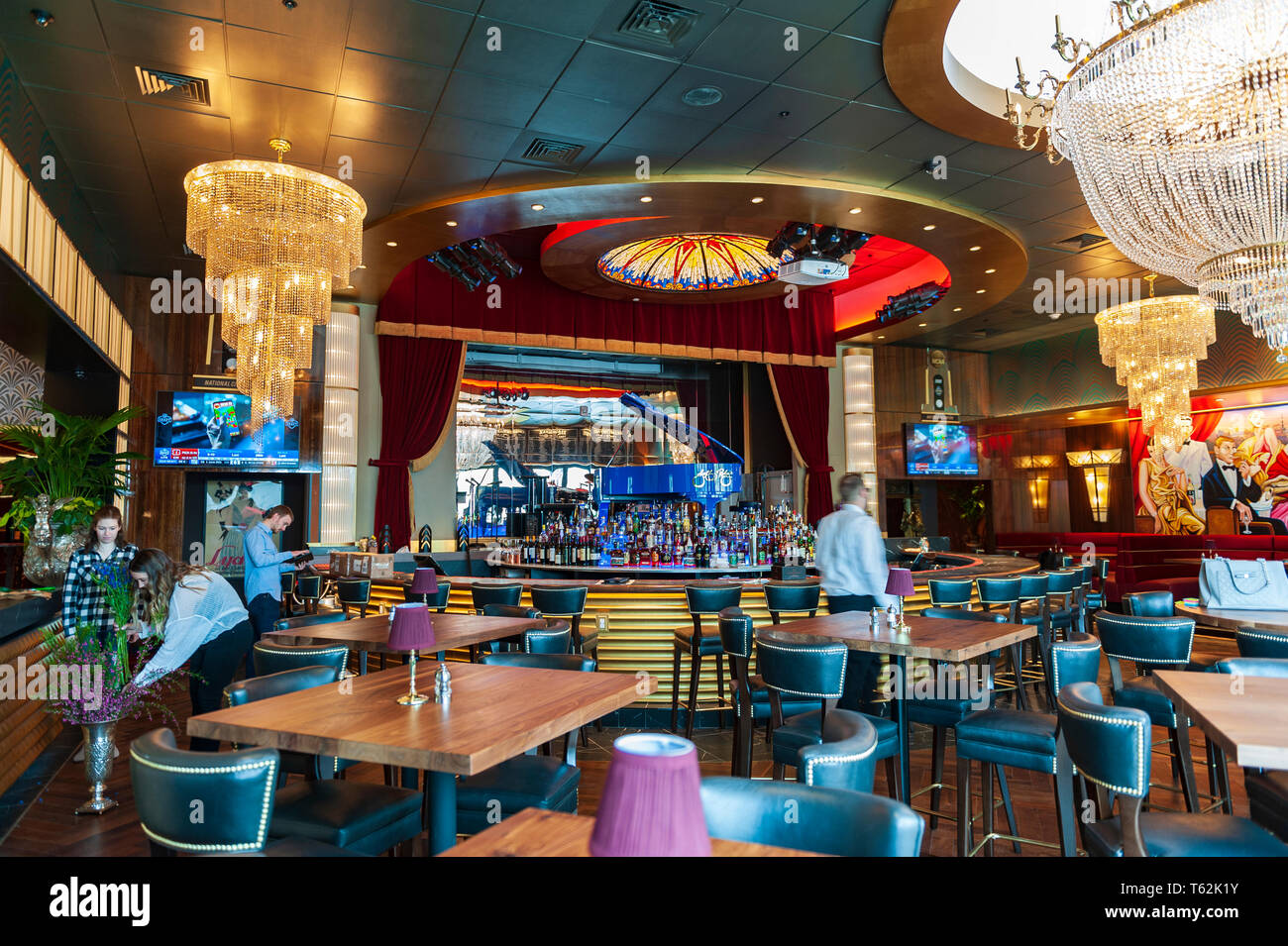 Jeff Ruby's Steakhouse in Lexington Kentucky Stockfoto