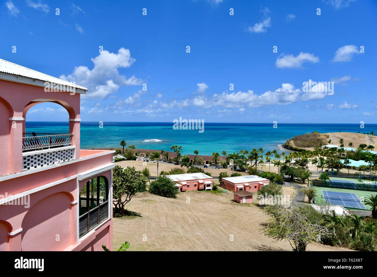 Die Buccaneer Hotel Resort Hotel auf der Insel von St. Croix, United States Virgin Islands Stockfoto