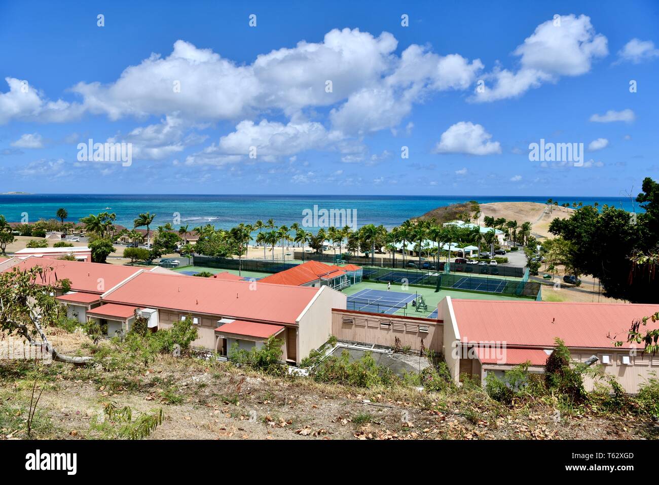 Die Buccaneer Hotel Resort Hotel auf der Insel von St. Croix, United States Virgin Islands Stockfoto