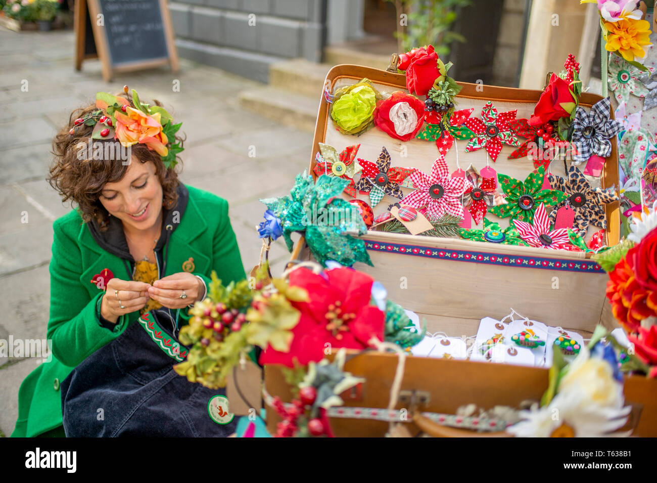 Hand-Craft-Marktverkauf Stockfoto