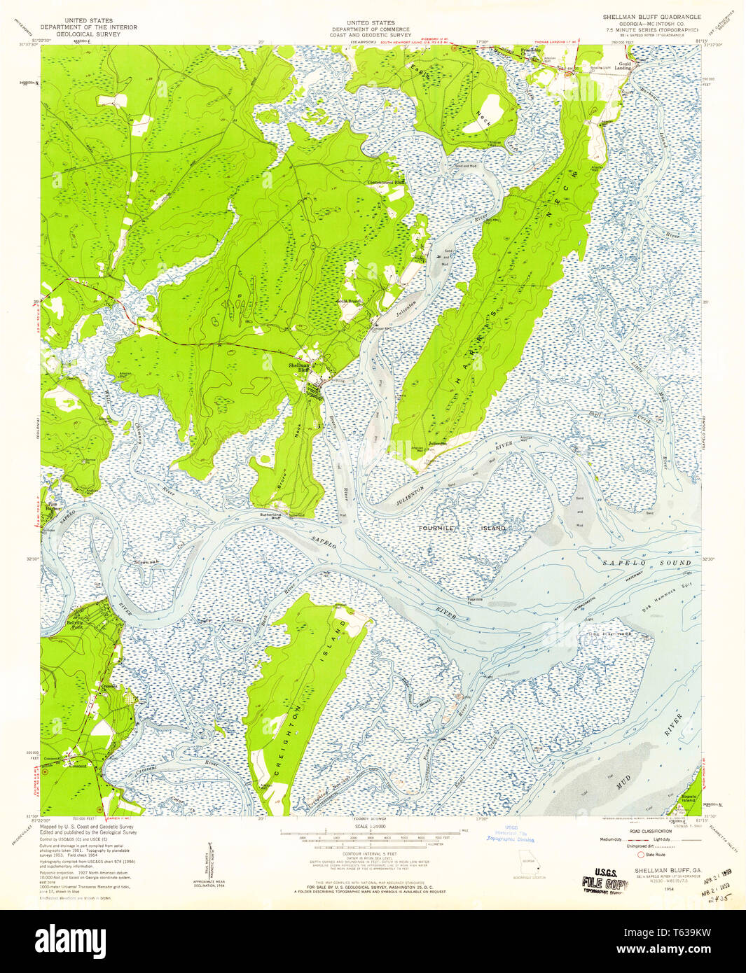 Shellman bluff Fotos und Bildmaterial in hoher Auflösung Alamy