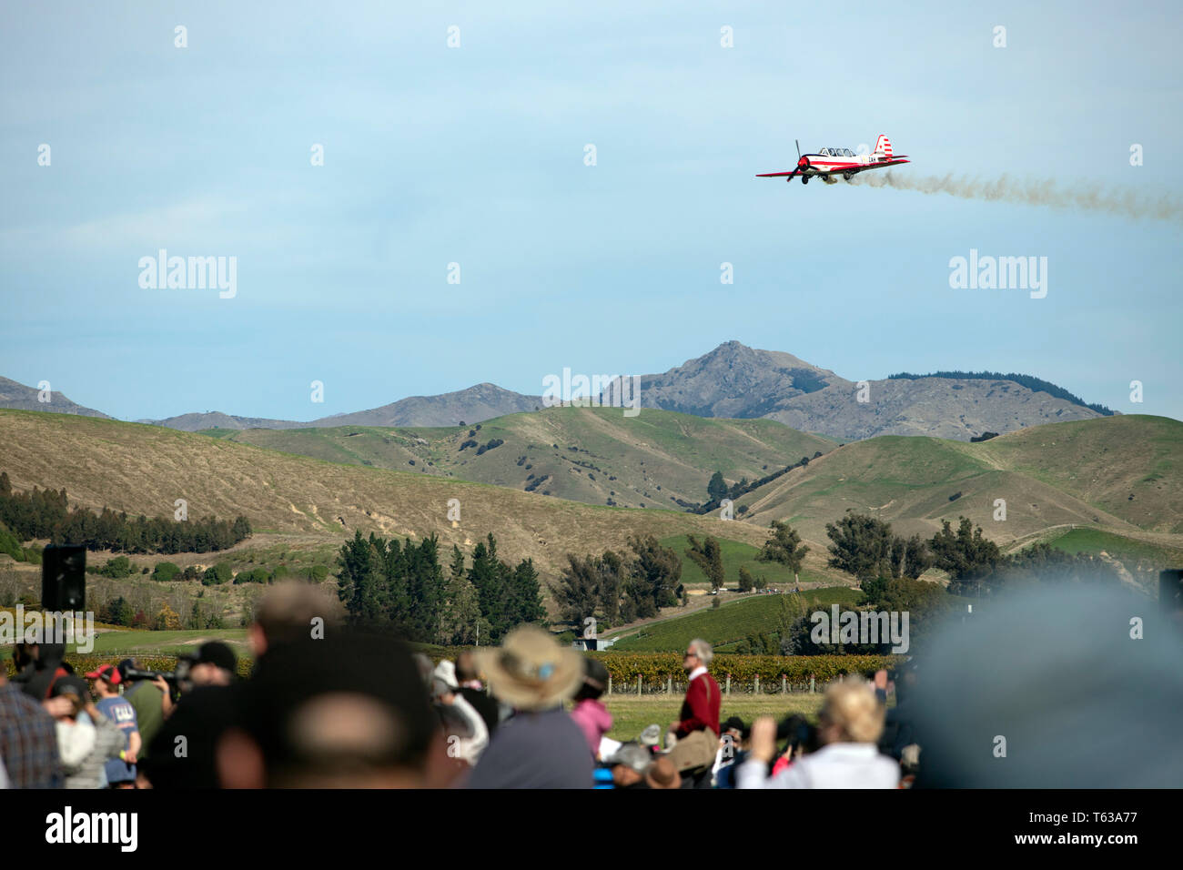 Bild von Tim Manschette - 20. April 2019 - Omaka Air Show, Blenheim, Neuseeland Stockfoto
