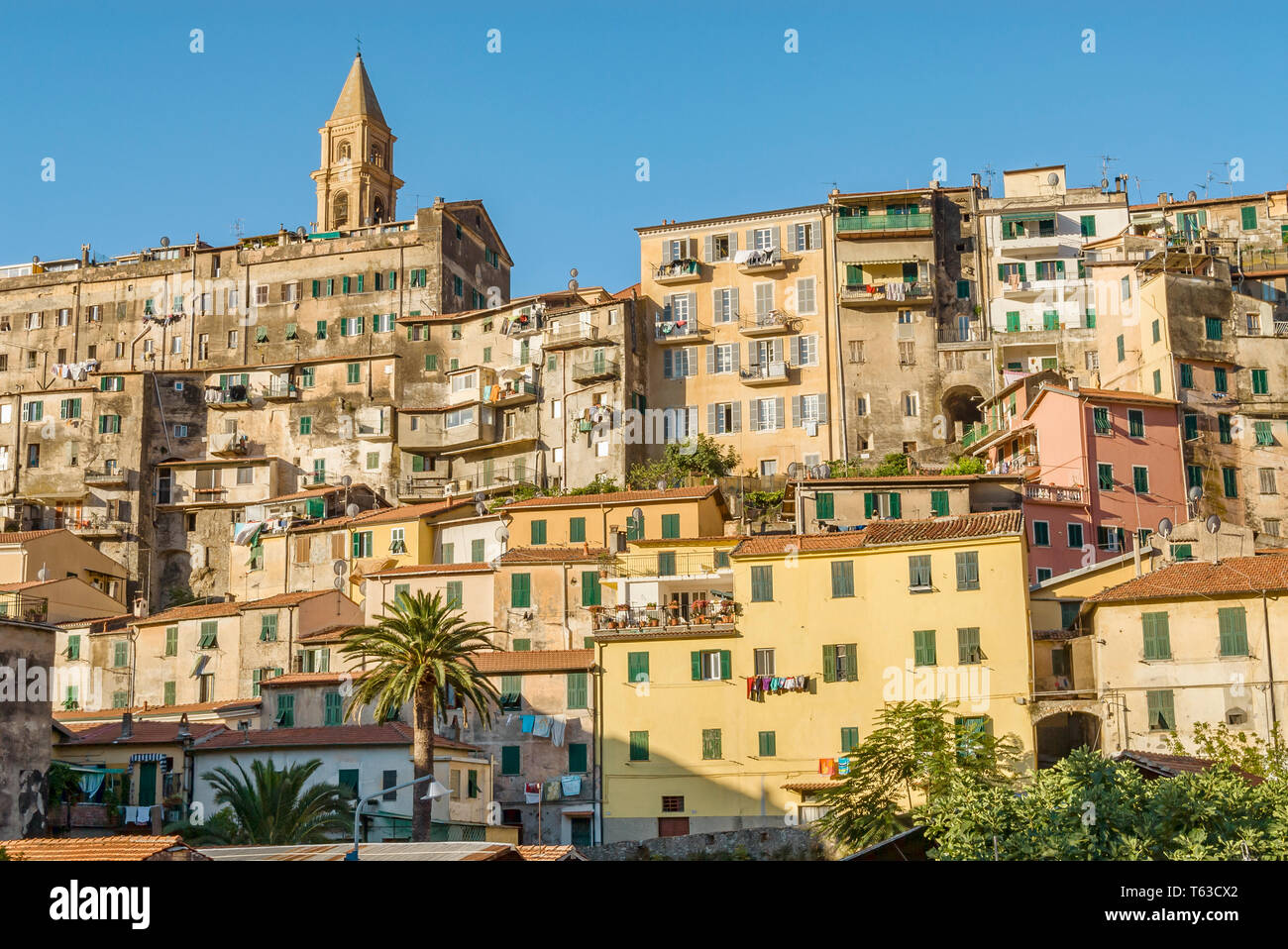 Historische Altstadt von Ventimiglia, Ligurien, Nordwest Italien
