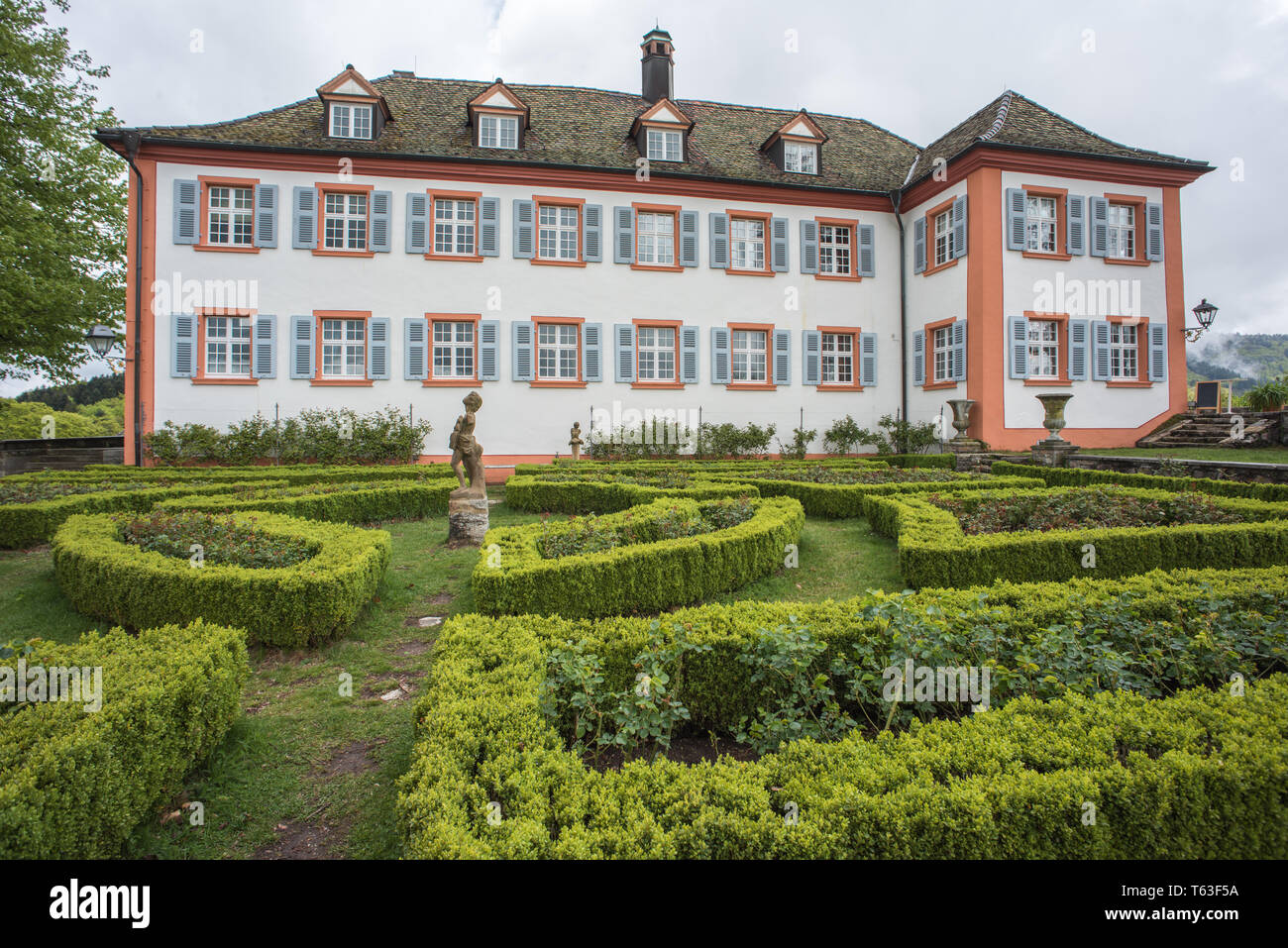 Schloss buergeln in Süddeutschland in der Nähe von schliengen, baden-würrtemberg. Stockfoto