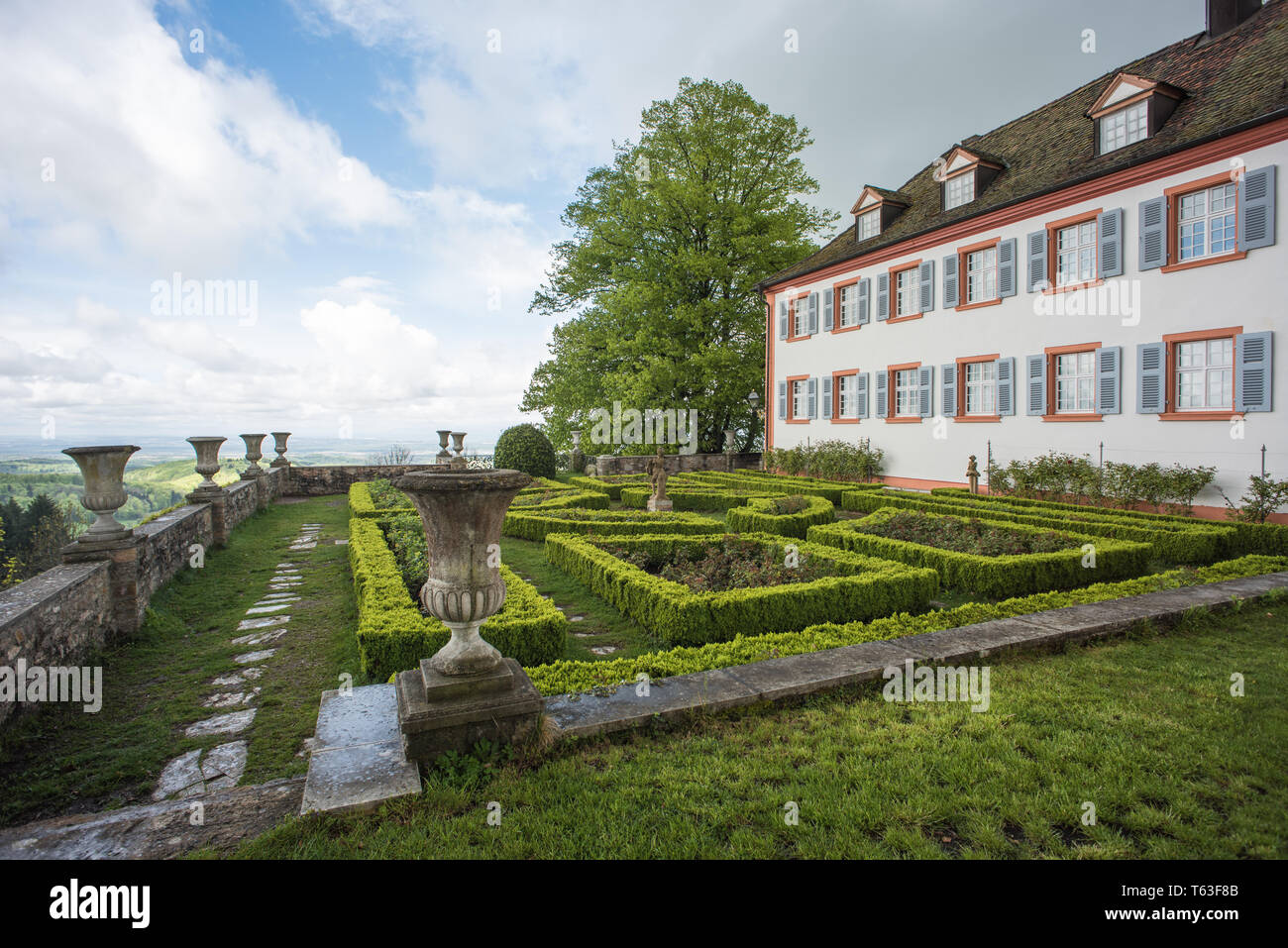 Schloss buergeln in Süddeutschland in der Nähe von schliengen, baden-würrtemberg. Stockfoto