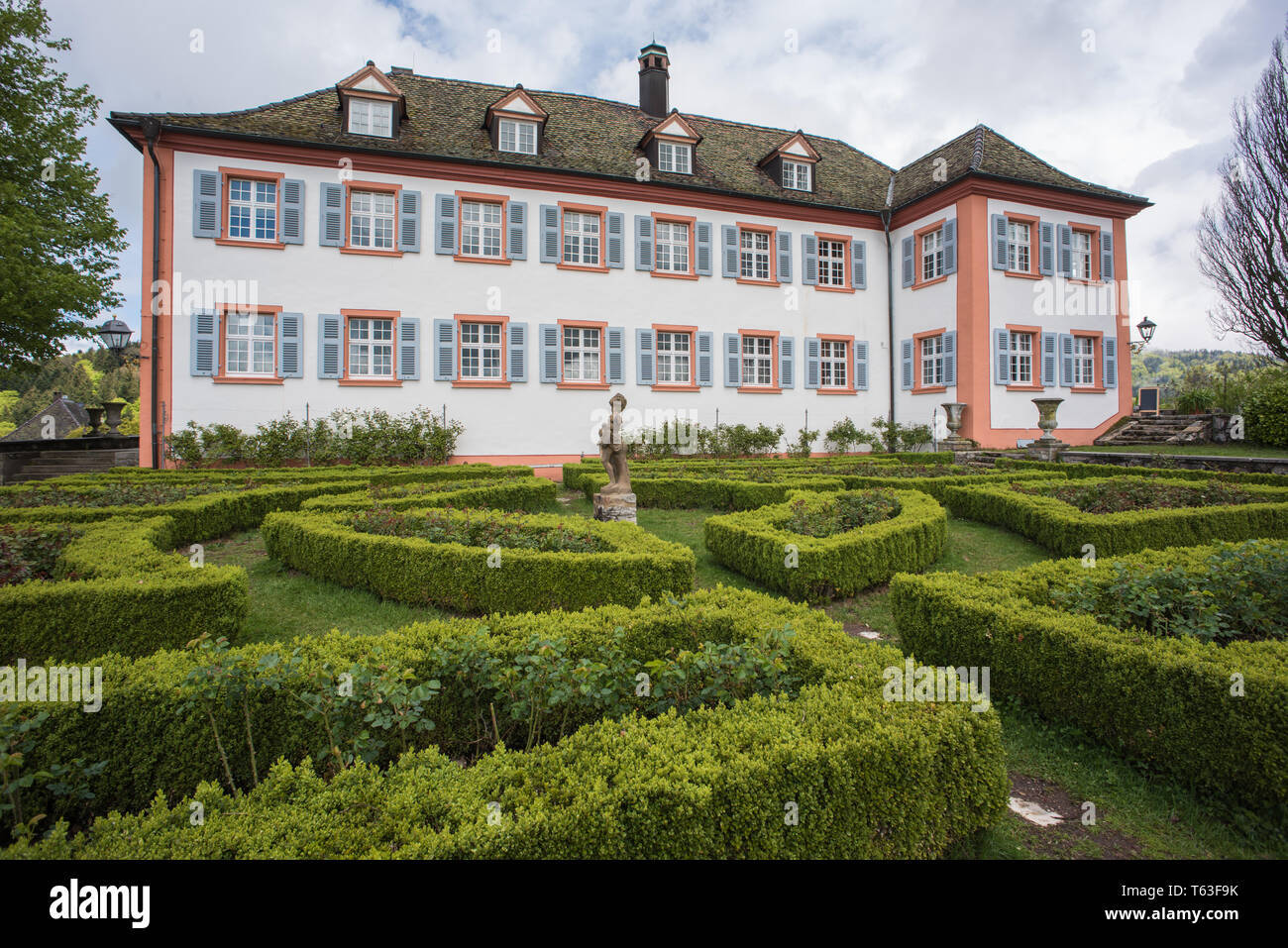 Schloss buergeln in Süddeutschland in der Nähe von schliengen, baden-würrtemberg. Stockfoto