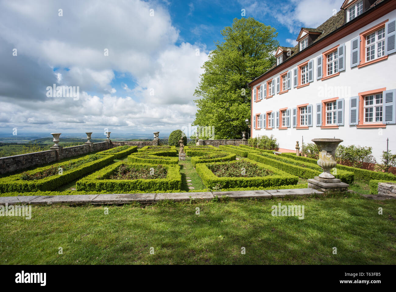 Schloss buergeln in Süddeutschland in der Nähe von schliengen, baden-würrtemberg. Stockfoto