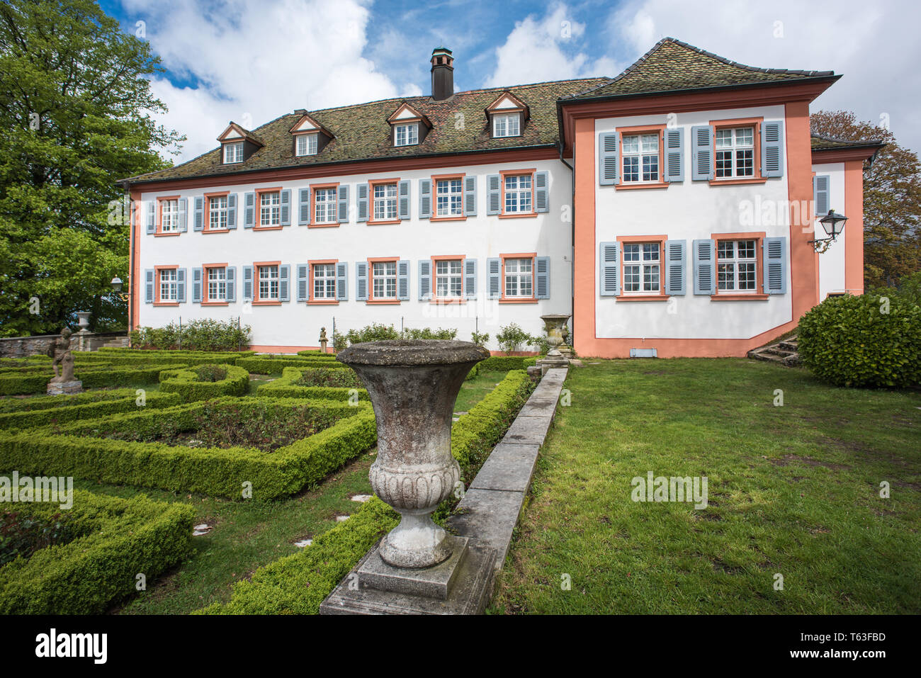 Schloss buergeln in Süddeutschland in der Nähe von schliengen, baden-würrtemberg. Stockfoto