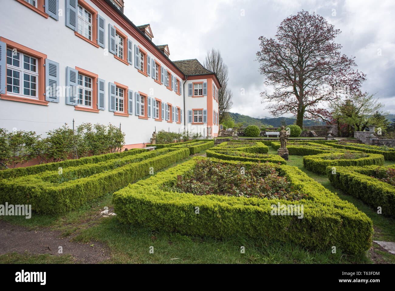 Schloss buergeln in Süddeutschland in der Nähe von schliengen, baden-würrtemberg. Stockfoto