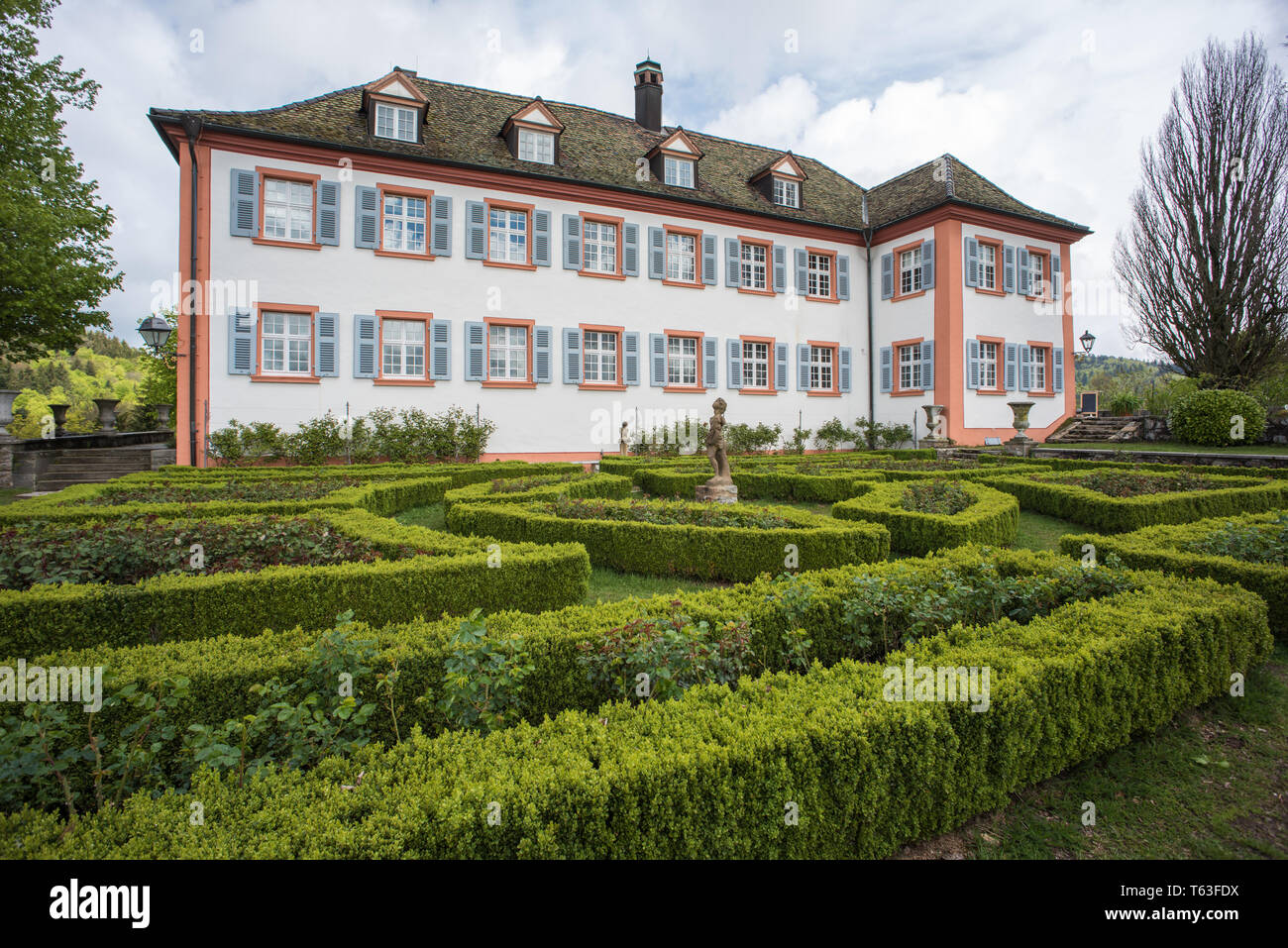 Schloss buergeln in Süddeutschland in der Nähe von schliengen, baden-würrtemberg. Stockfoto