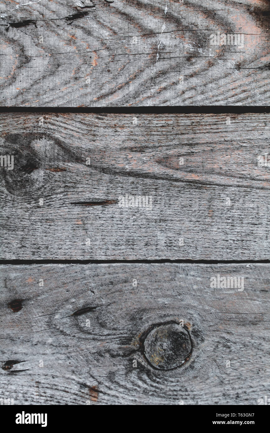 Holz- Hintergrund in Grau, vertikale Ausrichtung Stockfoto