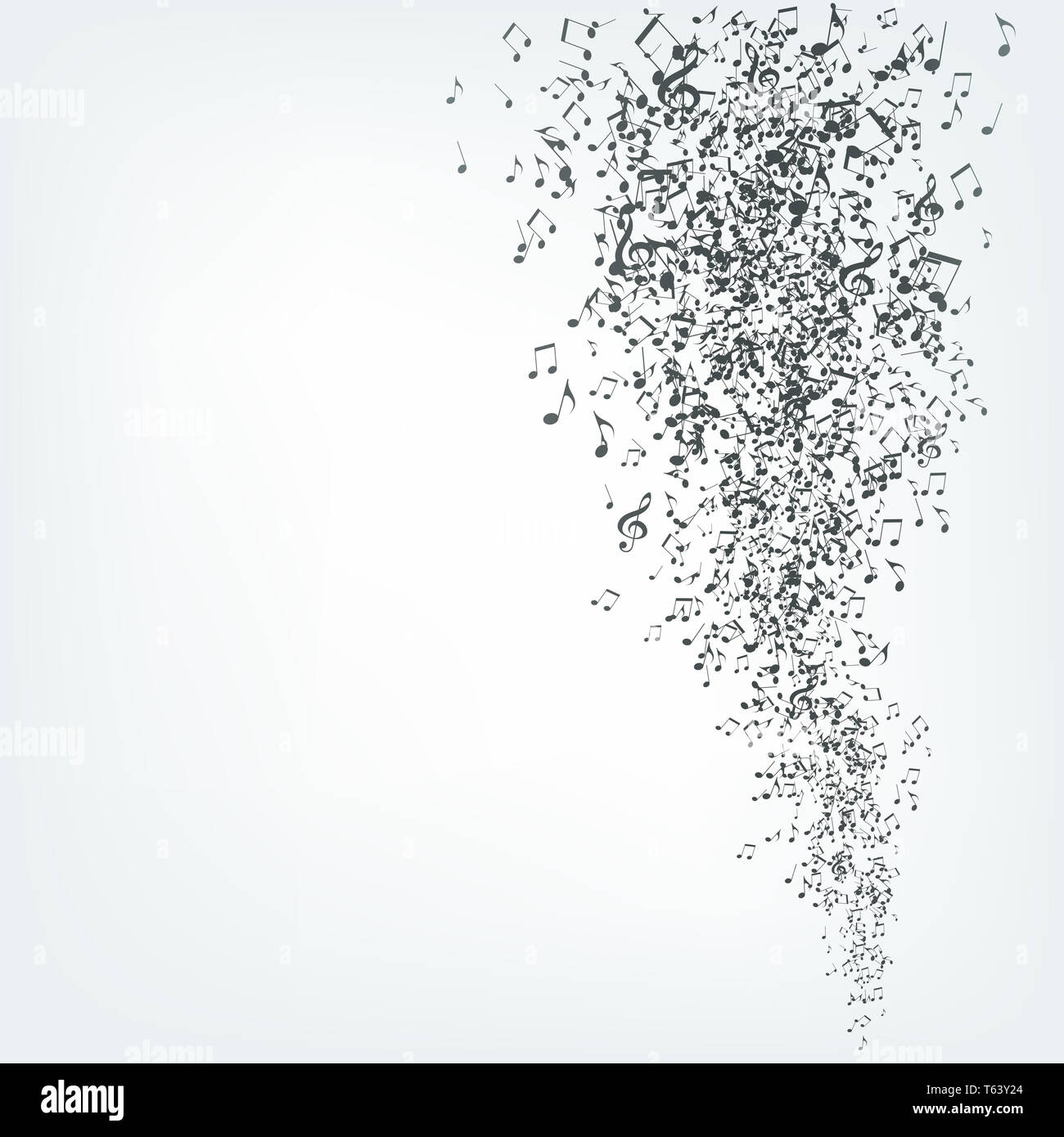 Musik-Noten Stockfoto