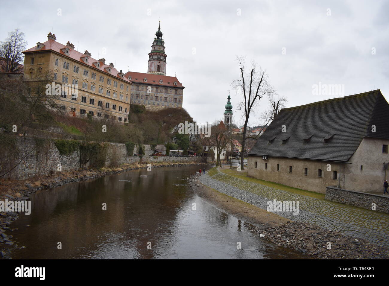 "Kresty" Krumlov Tschechische Republik, 18. März 2017 Reisen Tschechien 10 Besten Top 10 Reisen mehr Tschechische Rep schöne Landschaft Geschichte historische Reisen Europa Stockfoto