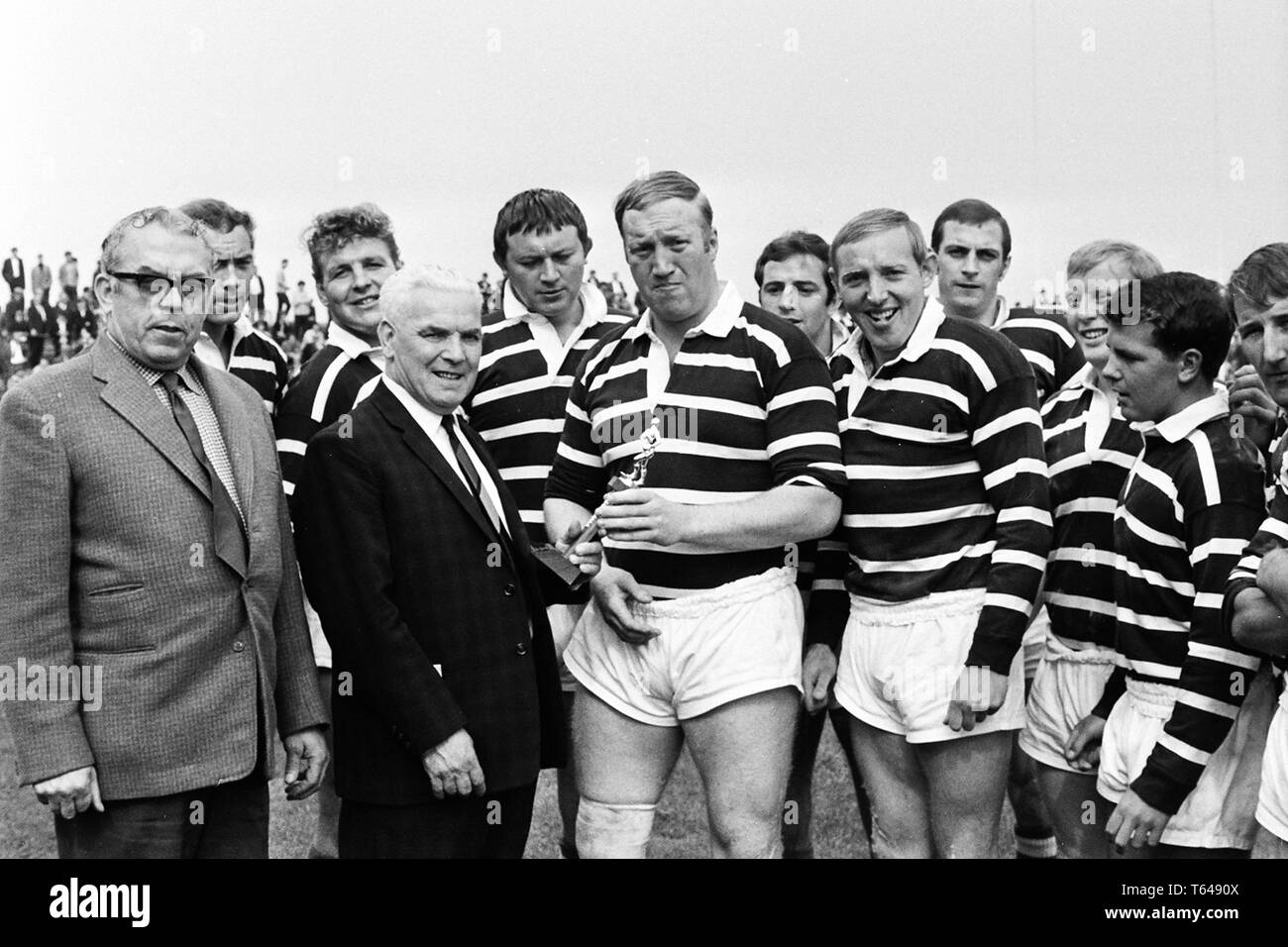 Featherstone Rover Präsentation Herr Jepson Stockfoto