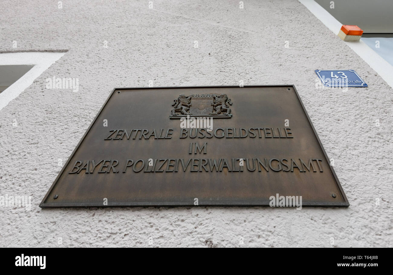 Viechtach Deutschland 29 Apr 2019 Ein Schild Mit Der