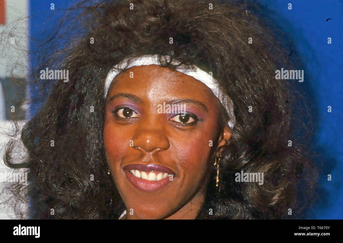 JAKI GRAHAM britischen Singer/Songwriter über 1986 Stockfoto