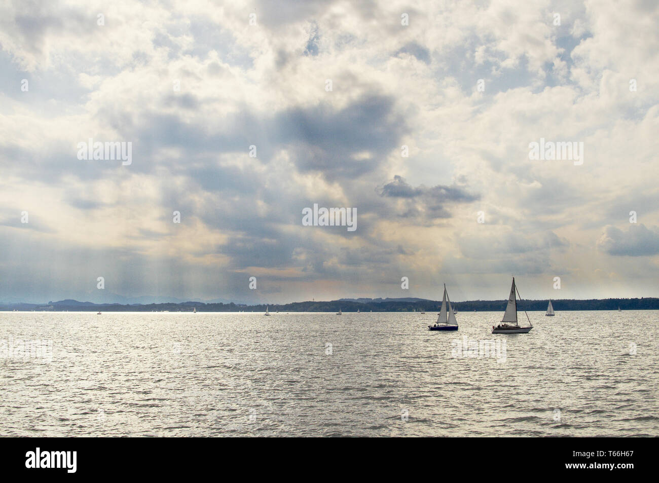 Chiemsee, Bayern, Deutschland Stockfoto