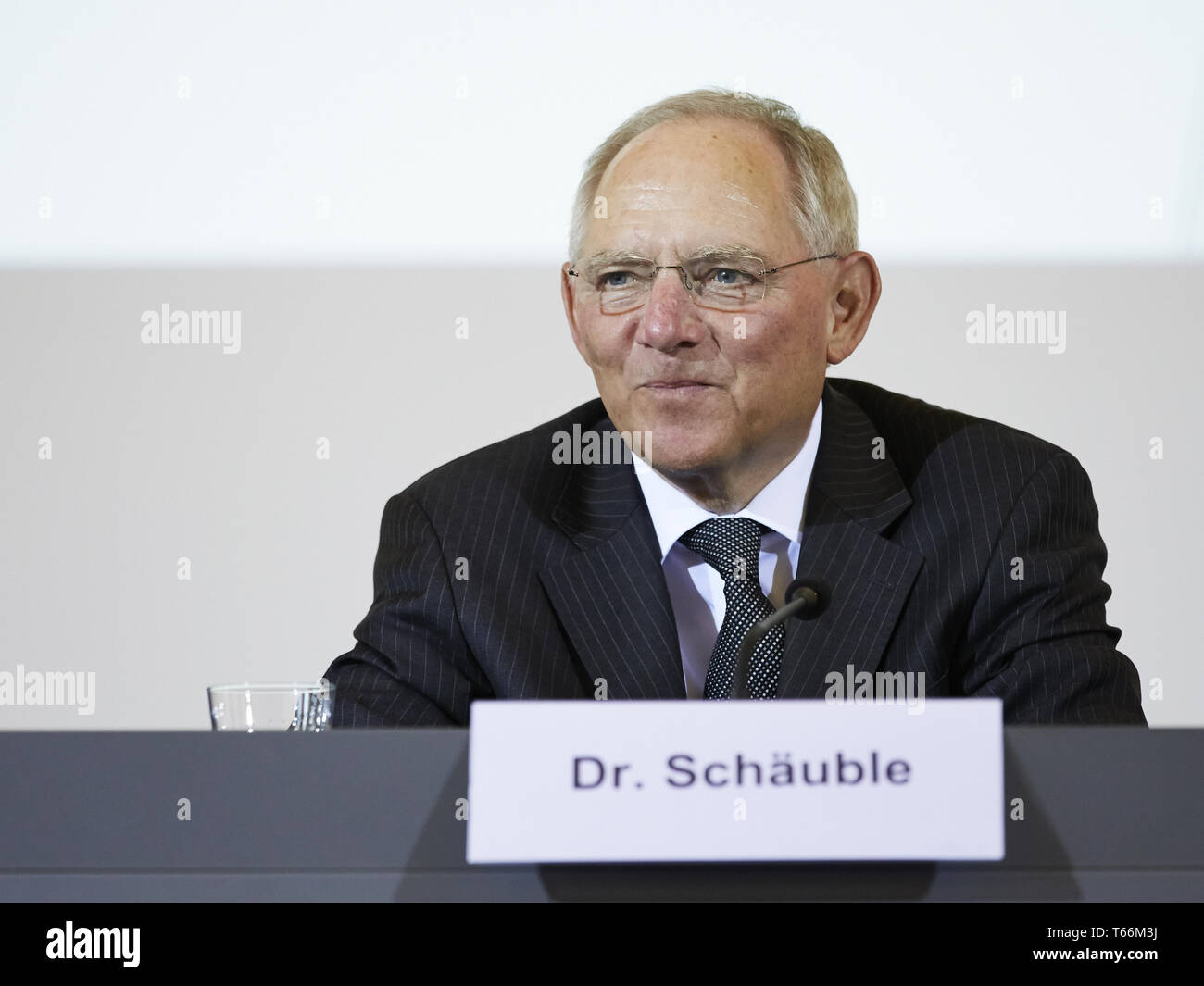 25-jähriges Jubiläum deutsch-franzoesischen Finanzrats Stockfoto