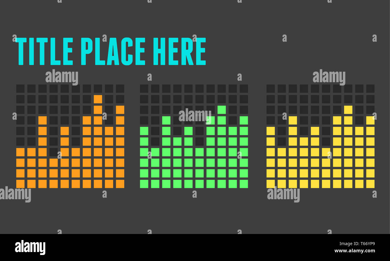 Infografik-Elemente. Stockfoto
