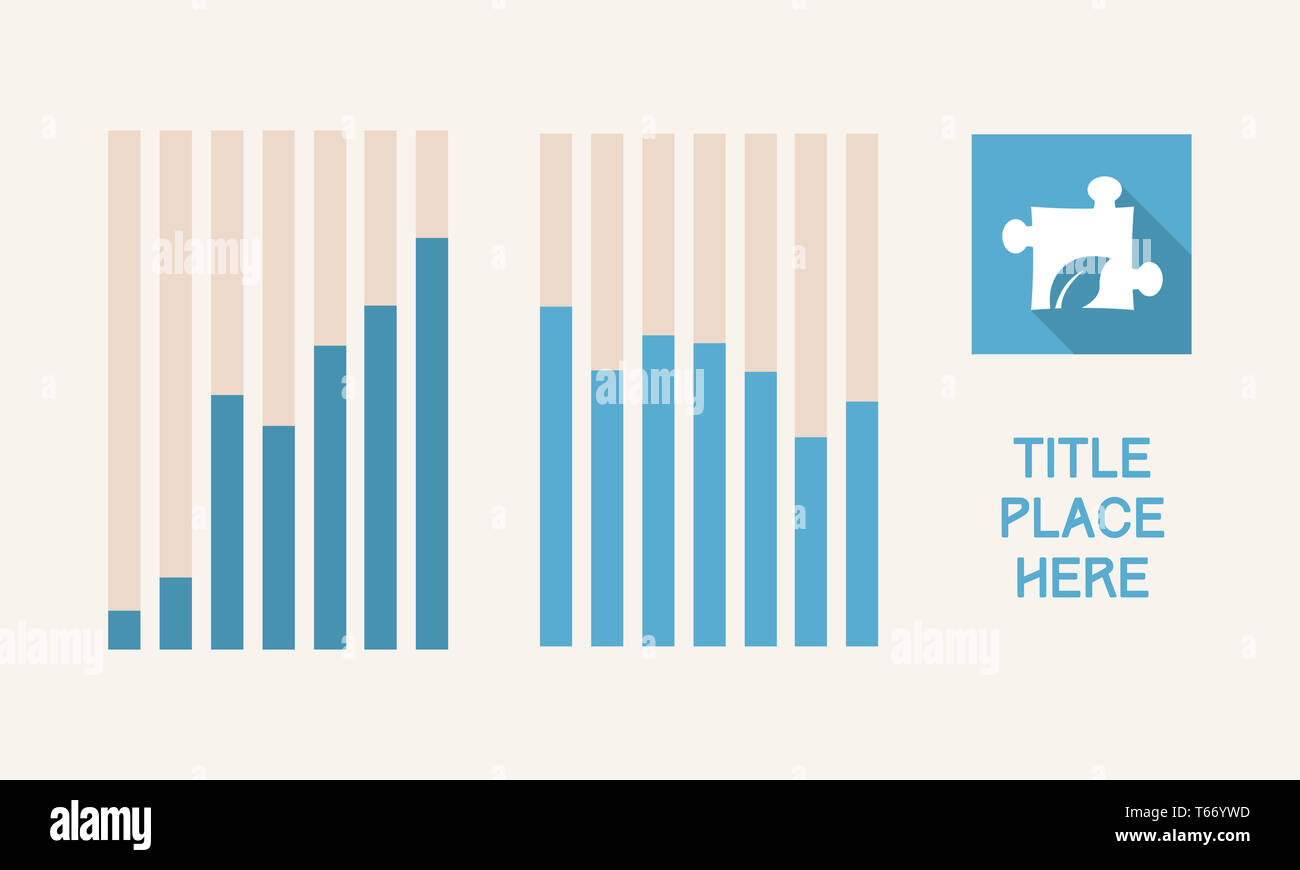 Infografik-Elemente. Stockfoto
