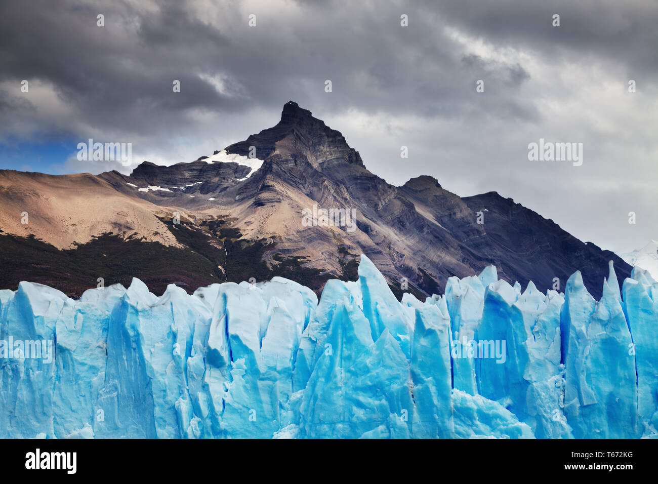 Perito Moreno Gletscher, Argentino-See, Patagonien, Argentinien Stockfoto