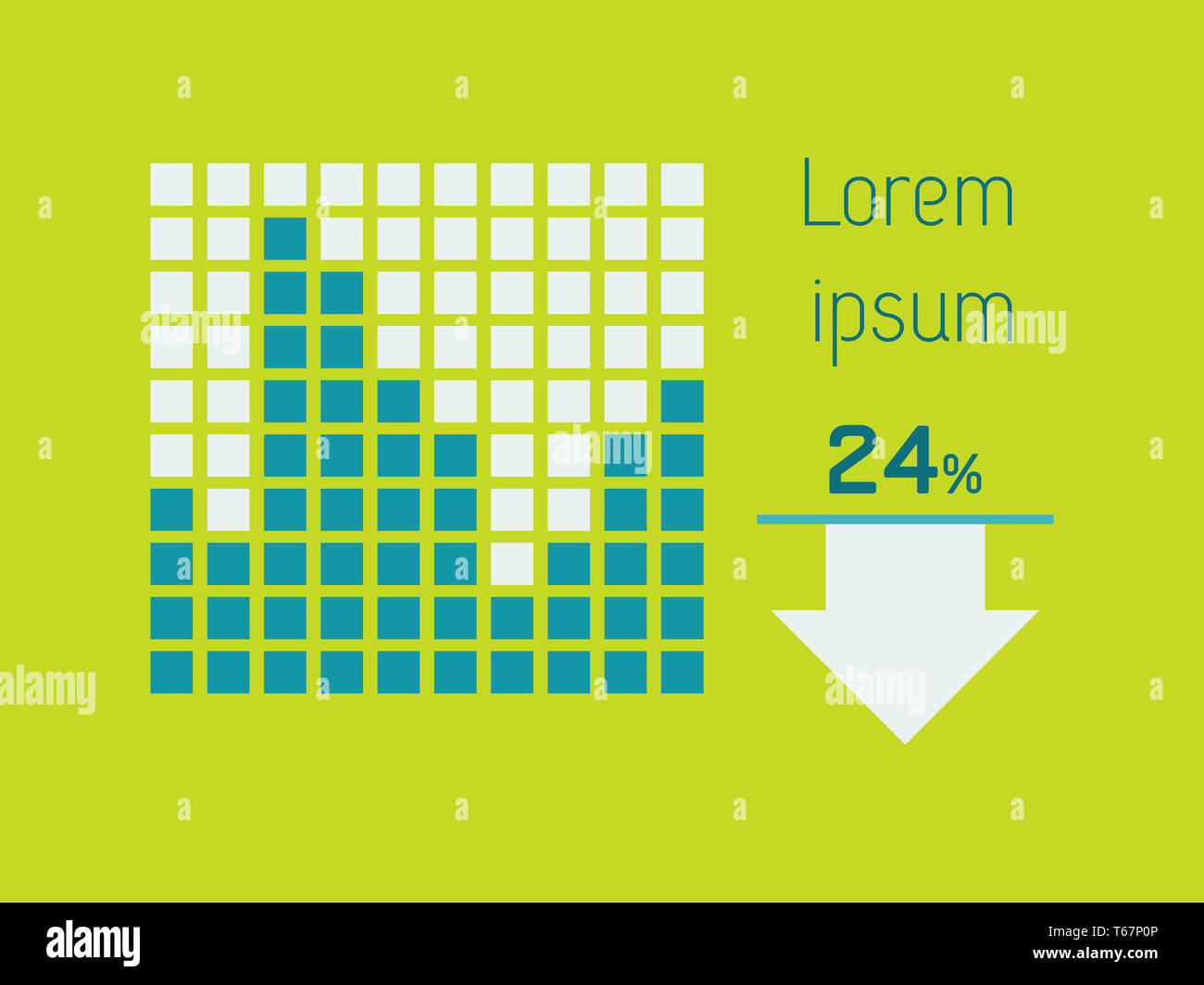 Infografik-Elemente. Stockfoto