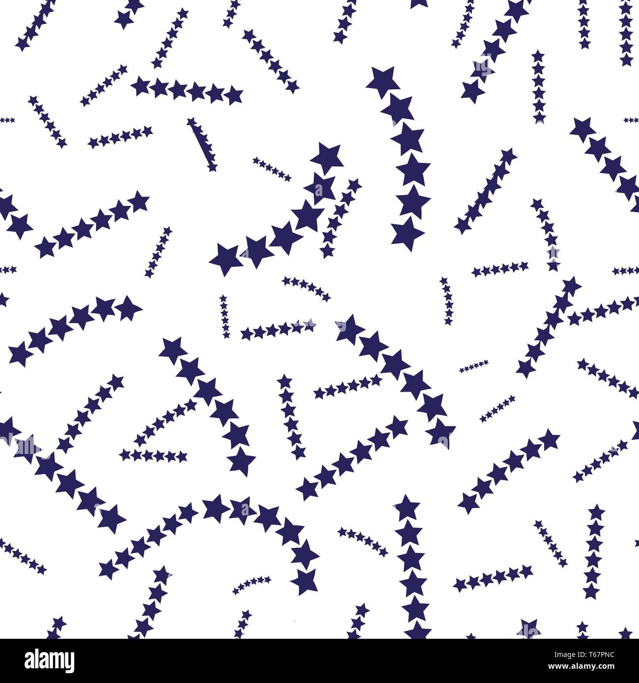 Moderne Geometrische. Hand gezeichnet Sterne Vektor. Tapete. Abbildung.eps 10. Stock Vektor